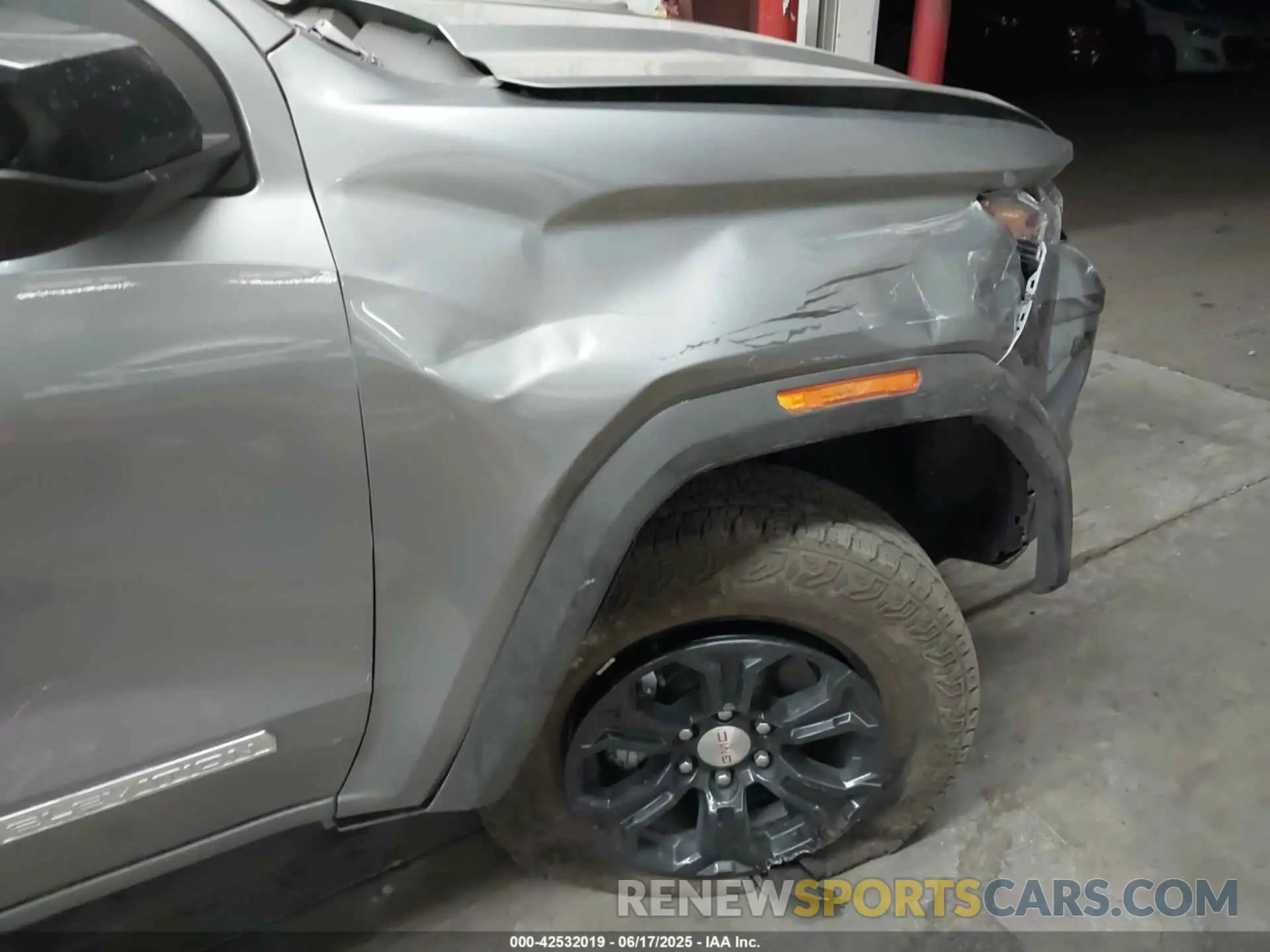 6 fotografías del automóvil dañado 1GTP5BEK1R1211253 GMC CANYON 2024