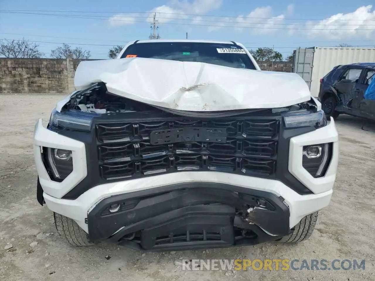5 fotografías del automóvil dañado 1GTP5BEK7R1176671 GMC CANYON 2024