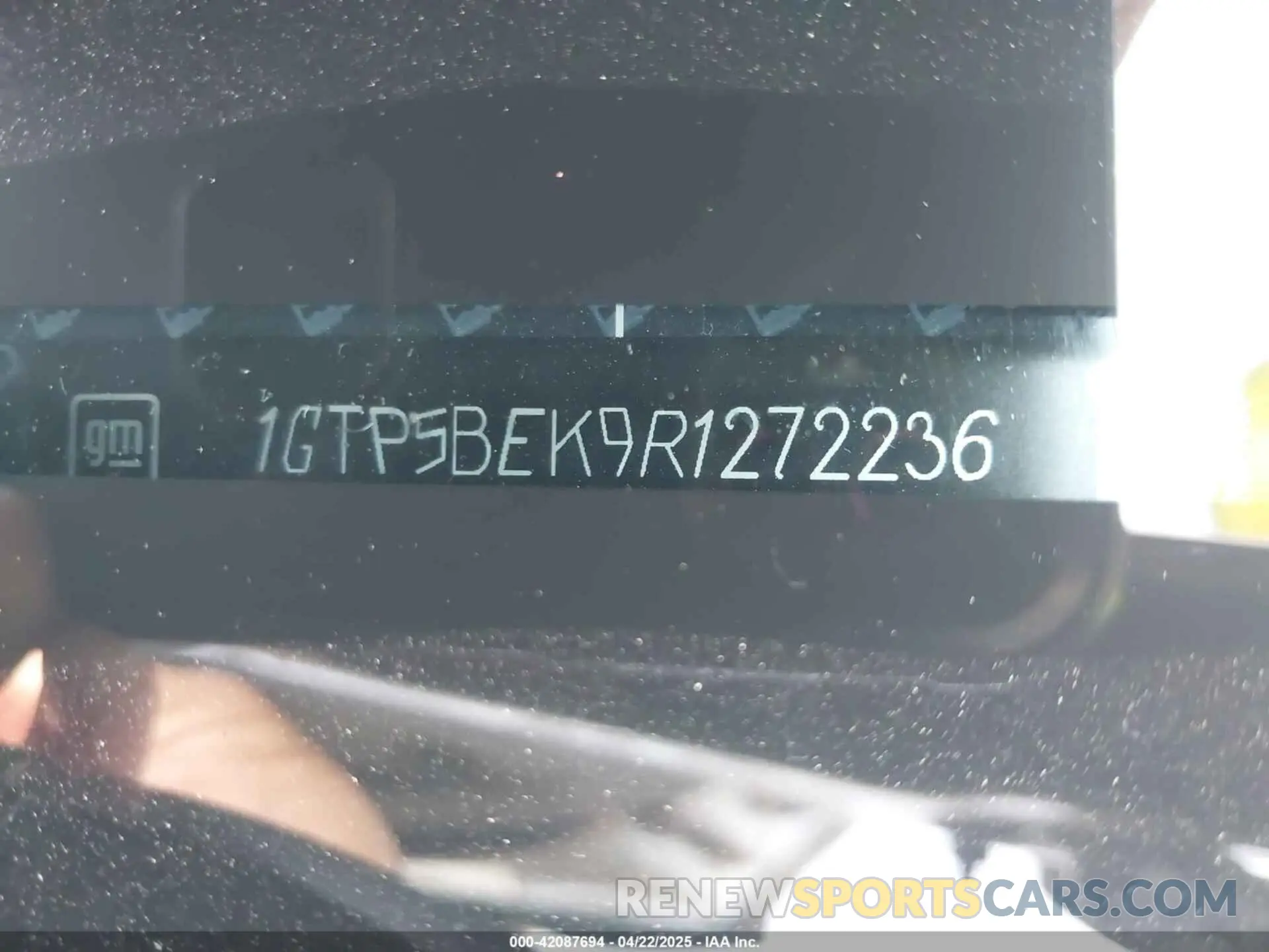 9 fotografías del automóvil dañado 1GTP5BEK9R1272236 GMC CANYON 2024