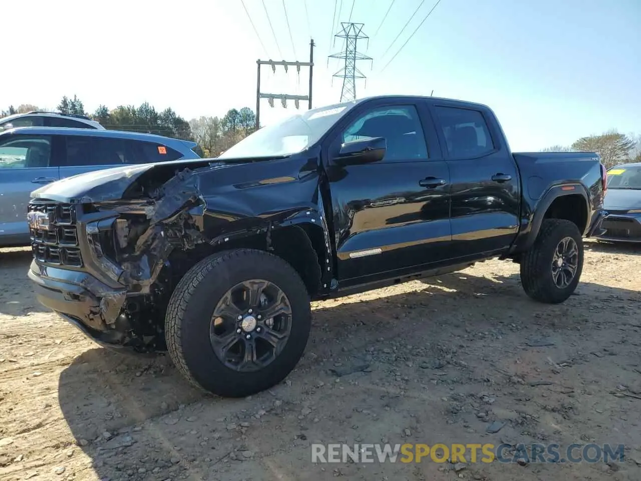 1 fotografías del automóvil dañado 1GTP6BEK8R1233747 GMC CANYON 2024