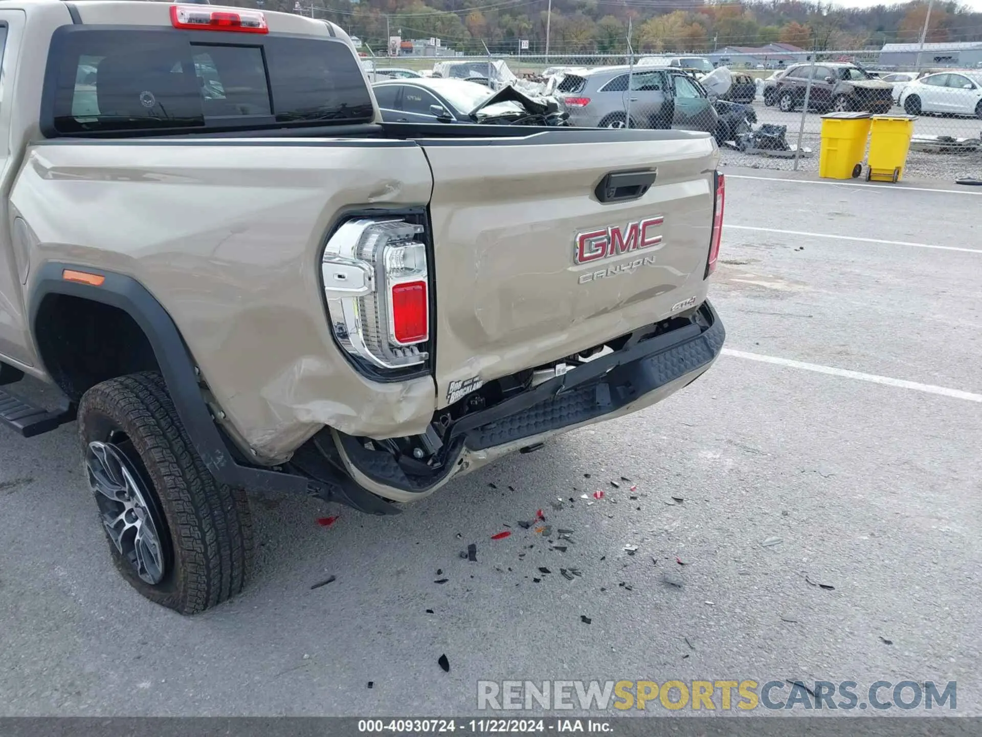6 fotografías del automóvil dañado 1GTP6DEK8R1179023 GMC CANYON 2024
