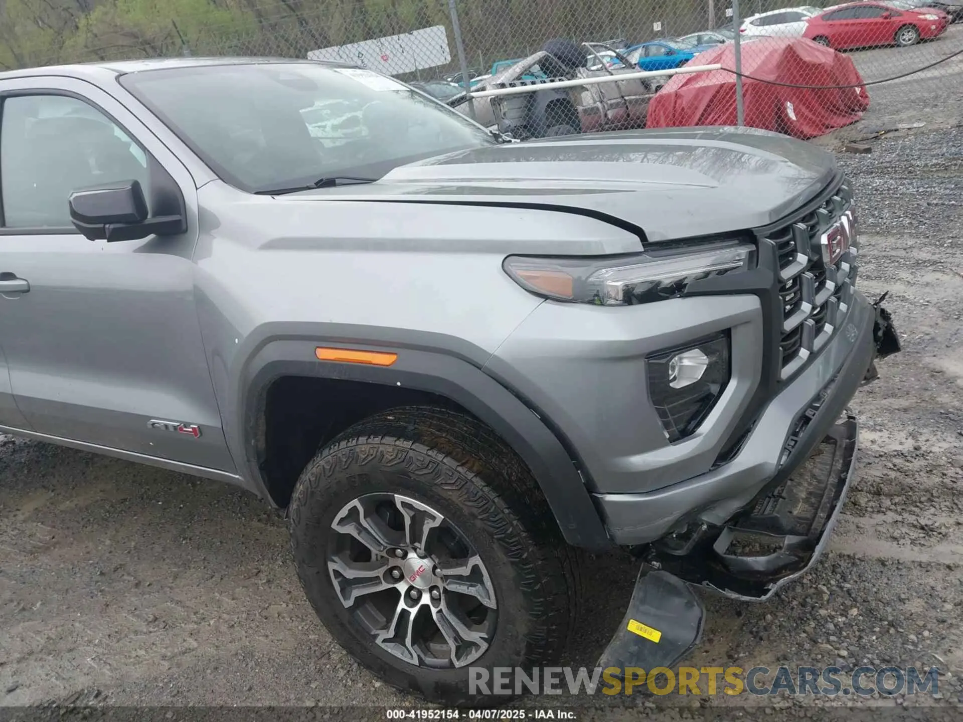 19 fotografías del automóvil dañado 1GTP6DEKXR1143138 GMC CANYON 2024