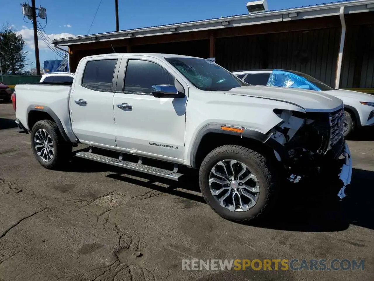 4 fotografías del automóvil dañado 1GTP6FEK7R1261773 GMC CANYON 2024