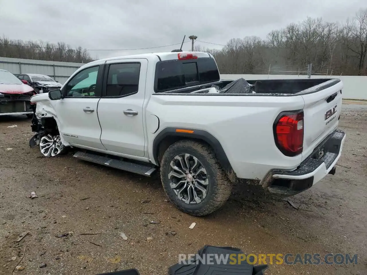 2 fotografías del automóvil dañado 1GTP2FEK1S1111725 GMC CANYON 2025