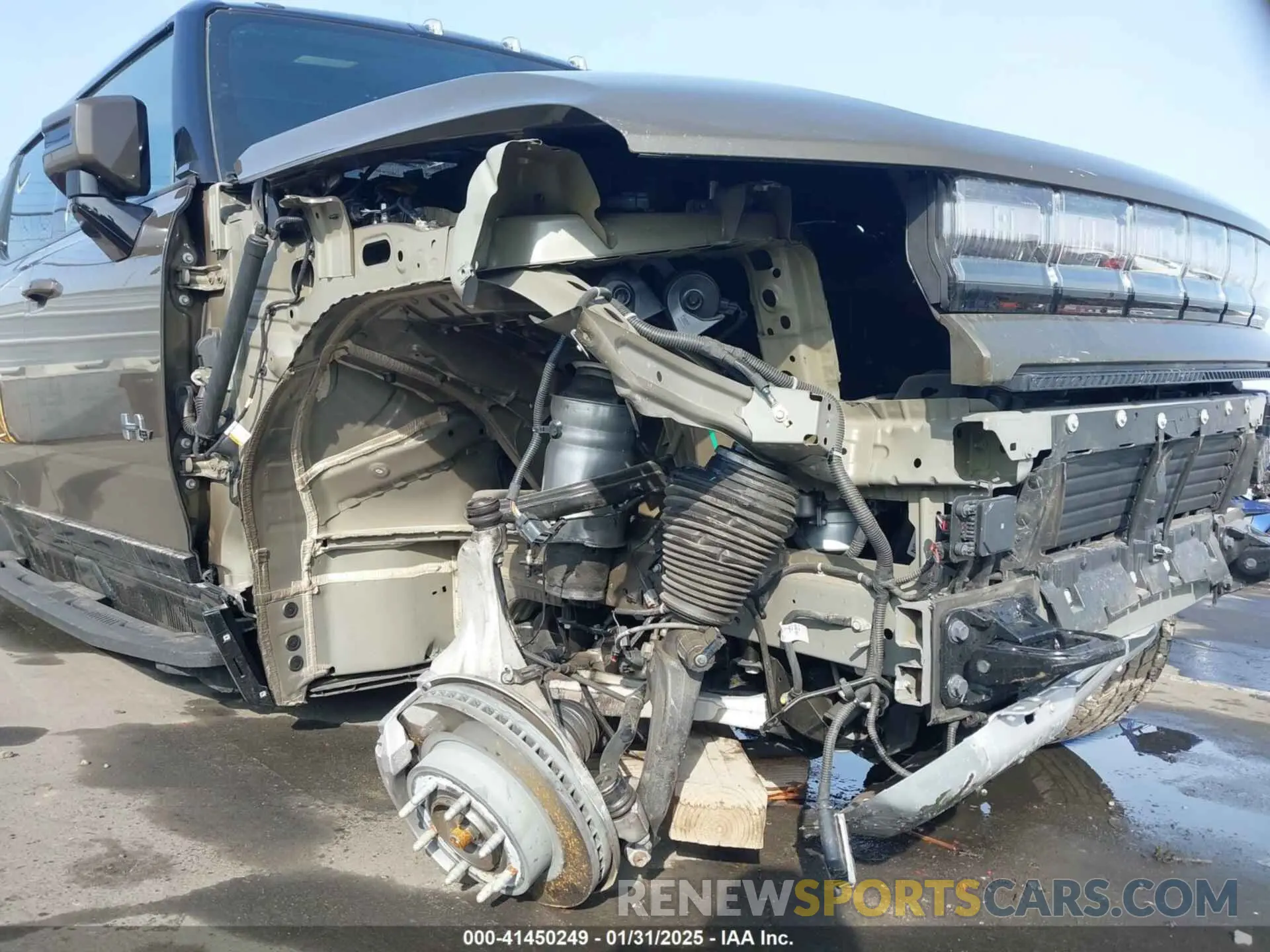 6 fotografías del automóvil dañado 1GT10BDD2RU106369 GMC HUMMER EV PICKUP 2024