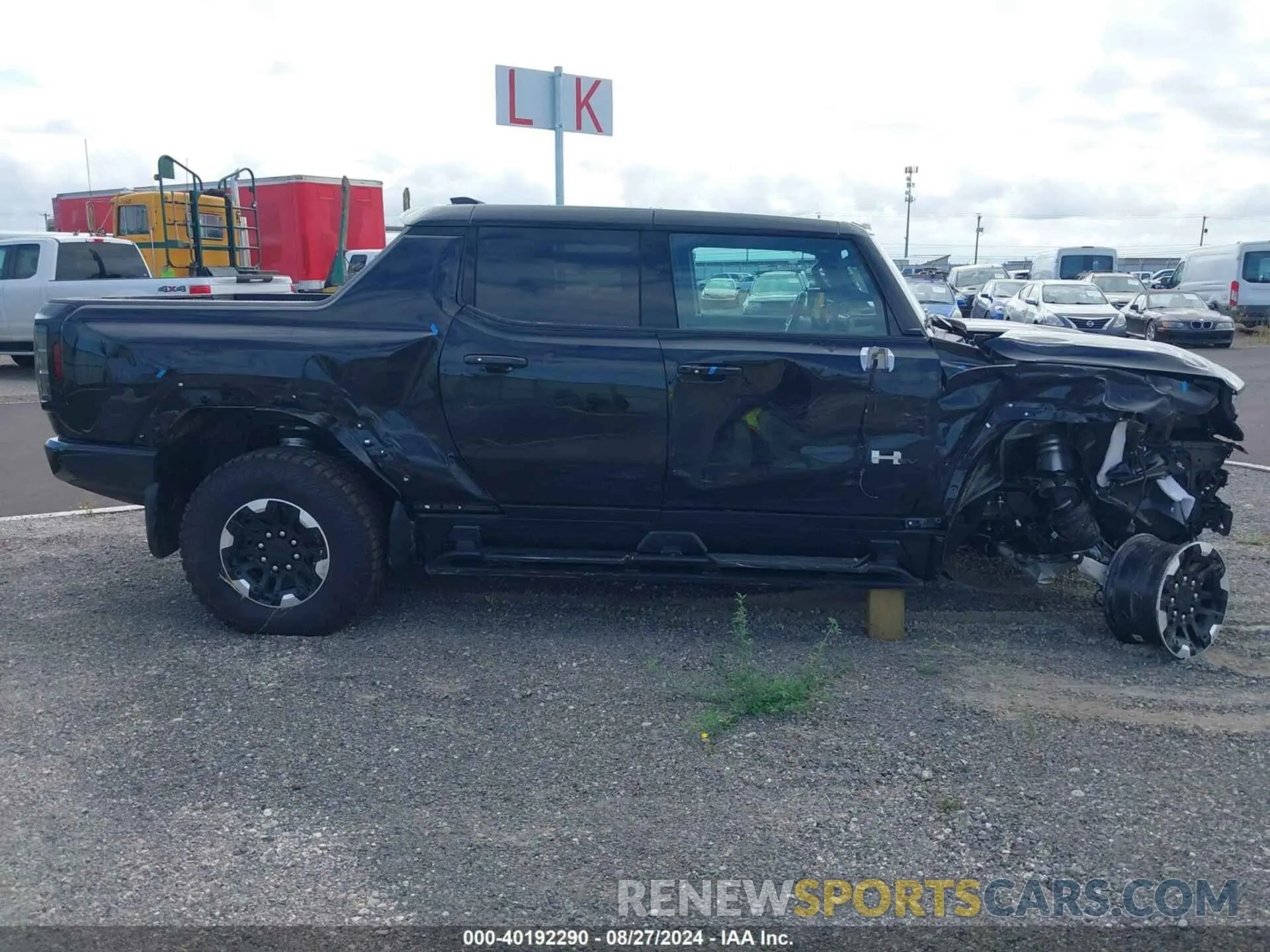16 fotografías del automóvil dañado 1GT40DDA3RU108940 GMC HUMMER EV PICKUP 2024