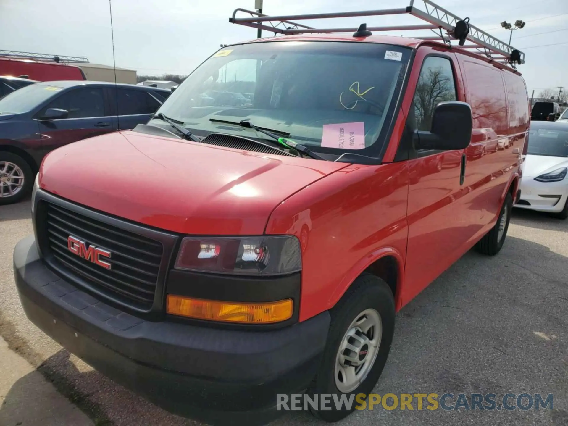 11 fotografías del automóvil dañado 1GTZ7GFP8K1336184 GMC SAVANA 2019