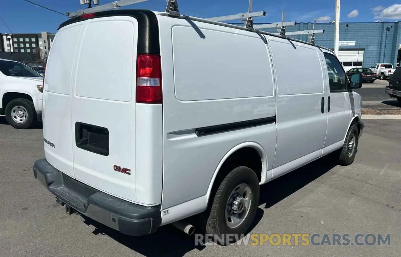 4 fotografías del automóvil dañado 1GTW7AFG5L1123498 GMC SAVANA 2020