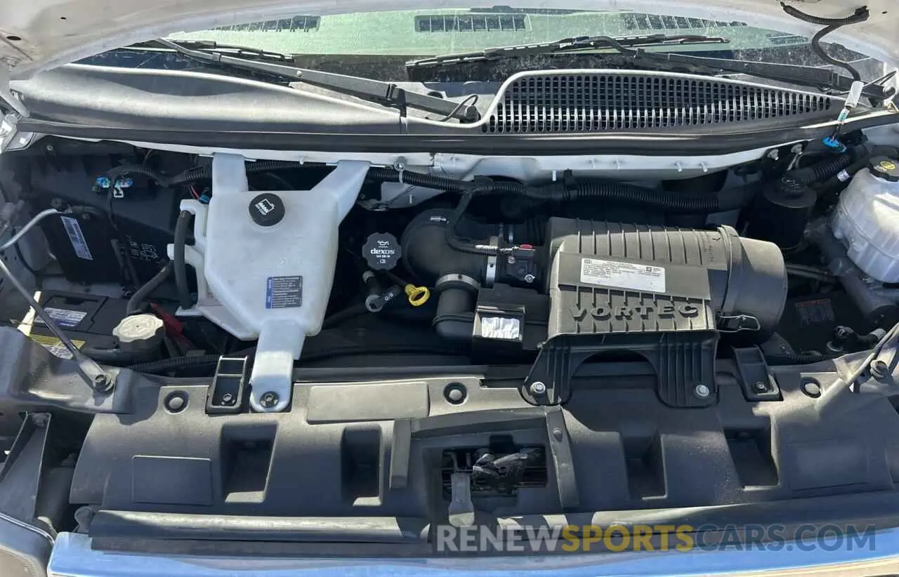 7 fotografías del automóvil dañado 1GTW7AFG5L1123498 GMC SAVANA 2020