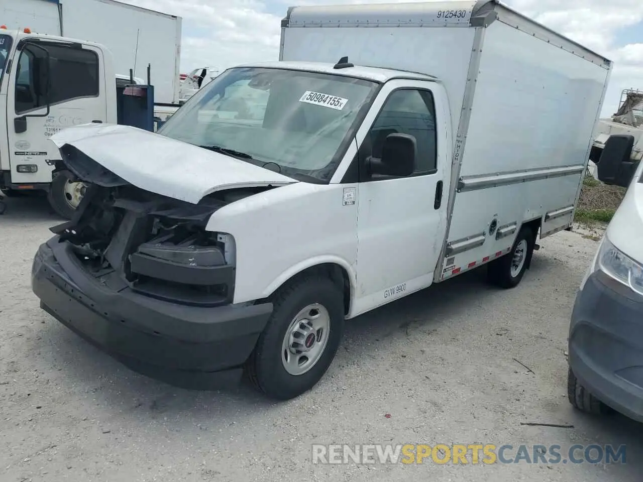 1 fotografías del automóvil dañado 1GD07RFP7M1227847 GMC SAVANA 2021