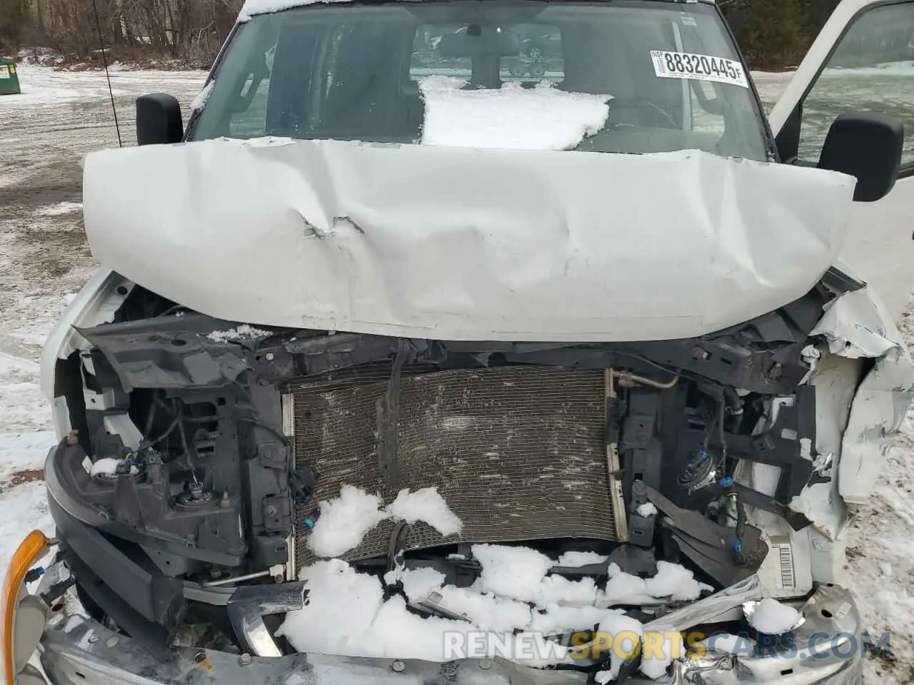 12 fotografías del automóvil dañado 1GTW7AFP4P1188784 GMC SAVANA 2023