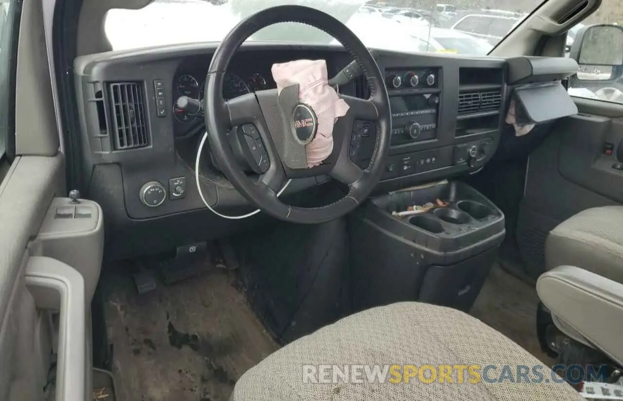 8 fotografías del automóvil dañado 1GTW7AFP4P1188784 GMC SAVANA 2023