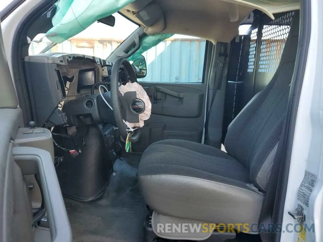 7 fotografías del automóvil dañado 1GTW7AFP6P1236723 GMC SAVANA 2023