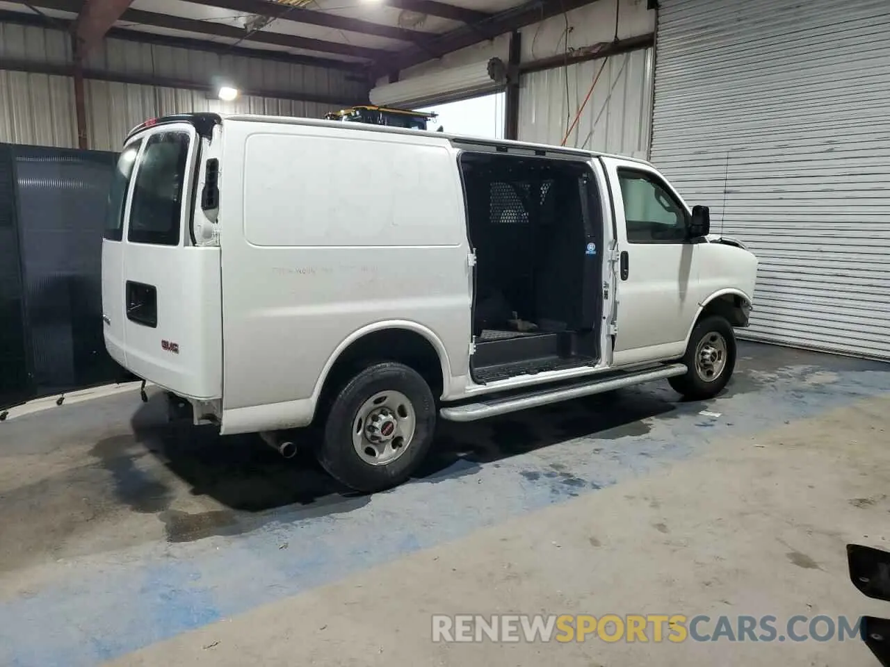 3 fotografías del automóvil dañado 1GTW7AFP3R1189346 GMC SAVANA 2024