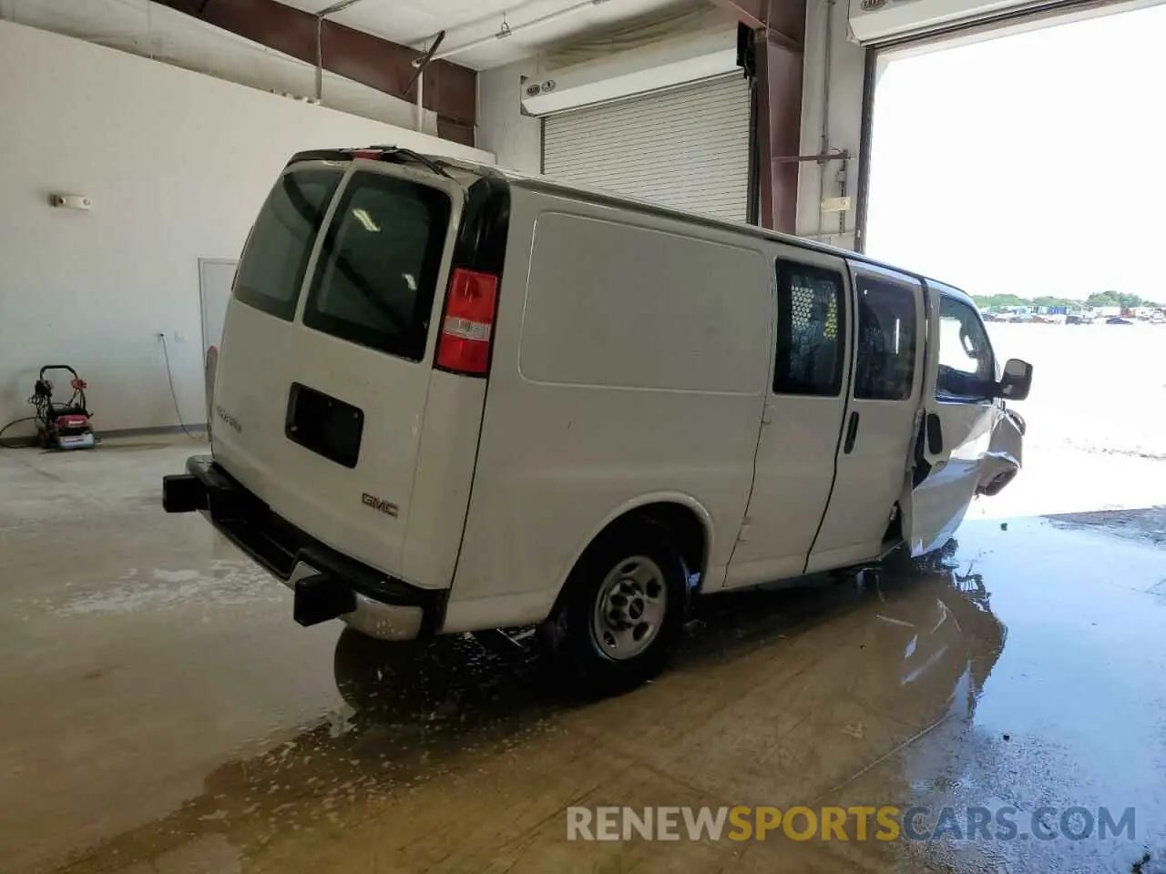 3 fotografías del automóvil dañado 1GTW7AFP7R1159900 GMC SAVANA 2024