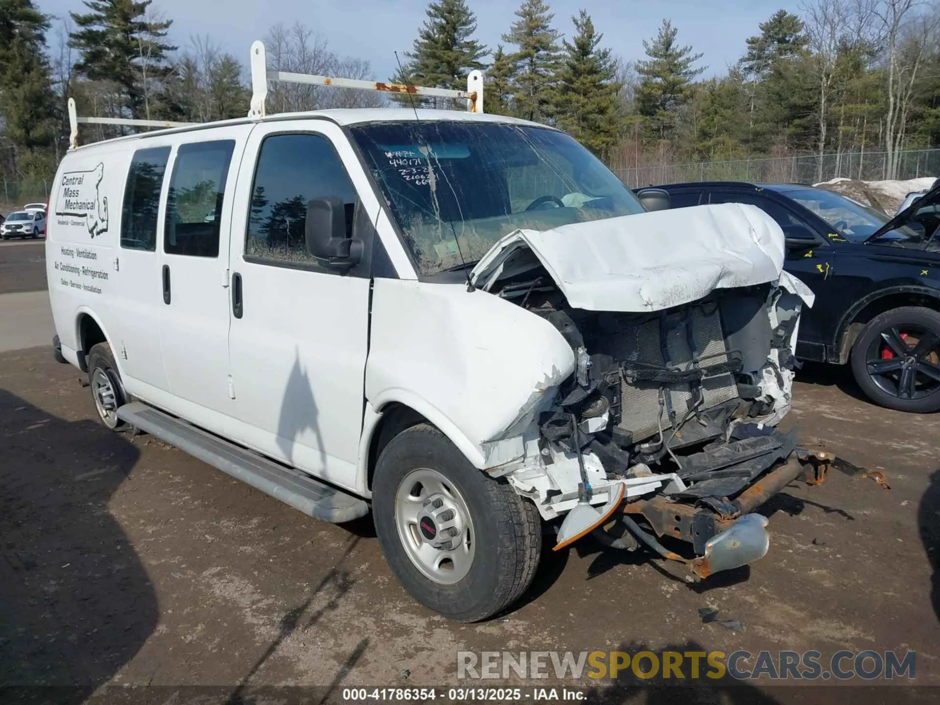 1 fotografías del automóvil dañado 1GTW7AFG5K1210624 GMC SAVANA 2500 2019