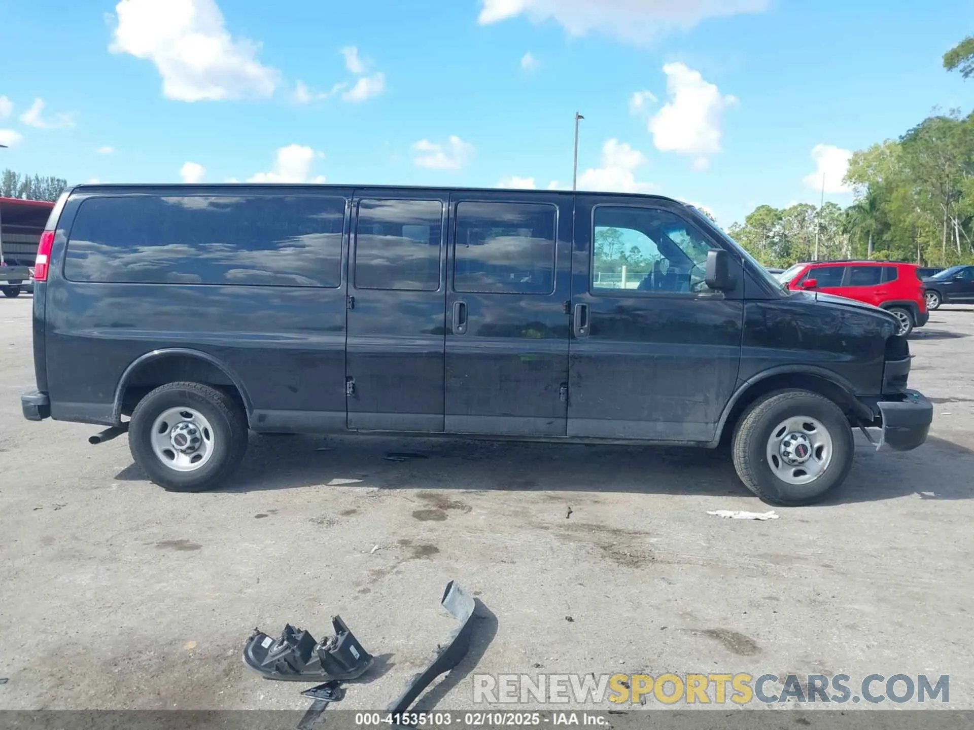 13 fotografías del automóvil dañado 1GJZ7NFG6K1301110 GMC SAVANA 3500 2019