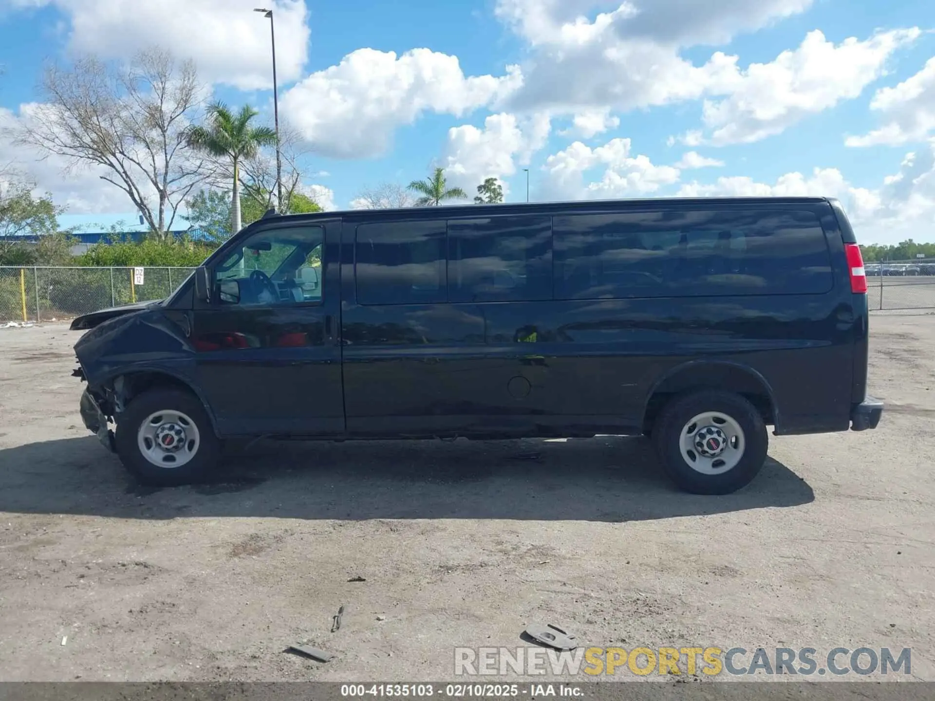 14 fotografías del automóvil dañado 1GJZ7NFG6K1301110 GMC SAVANA 3500 2019