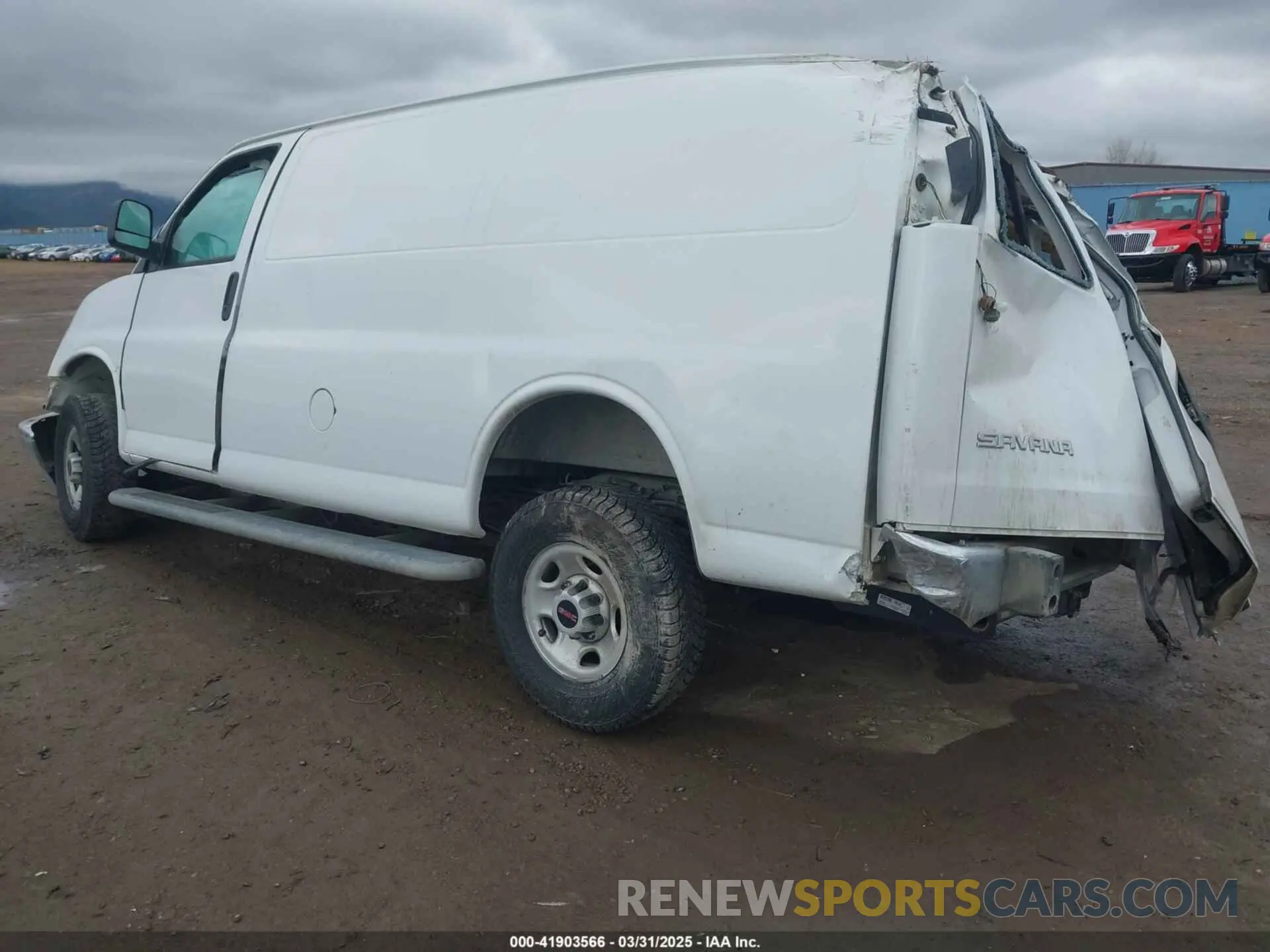 3 fotografías del automóvil dañado 1GTW7AFG7L1208567 GMC SAVANA CARGO 2020