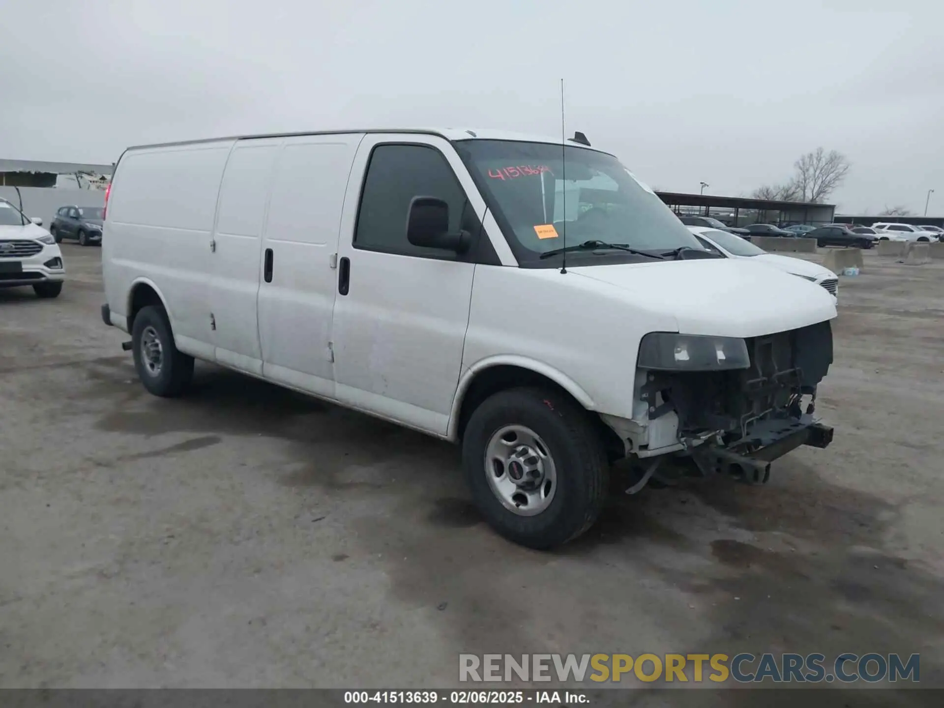 1 fotografías del automóvil dañado 1GTZ7HFG0L1193707 GMC SAVANA CARGO 2020