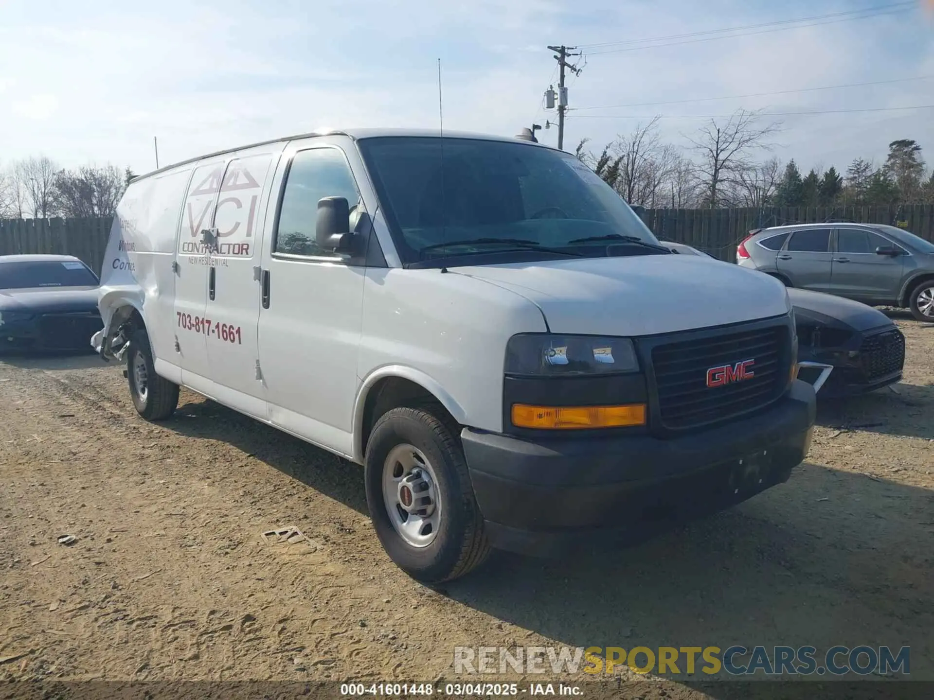 1 fotografías del automóvil dañado 1GTZ7HFG1L1257768 GMC SAVANA CARGO 2020