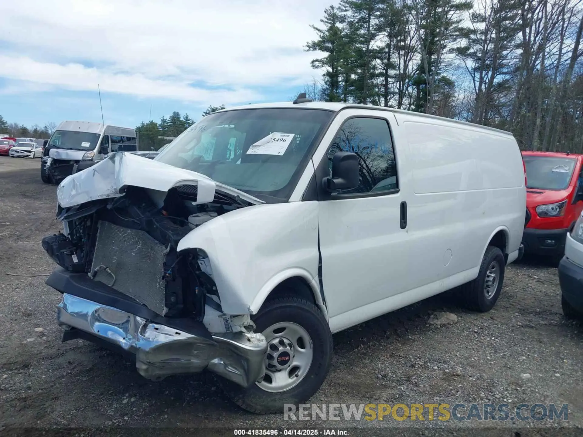 18 fotografías del automóvil dañado 1GTW7AF72M1191484 GMC SAVANA CARGO 2021