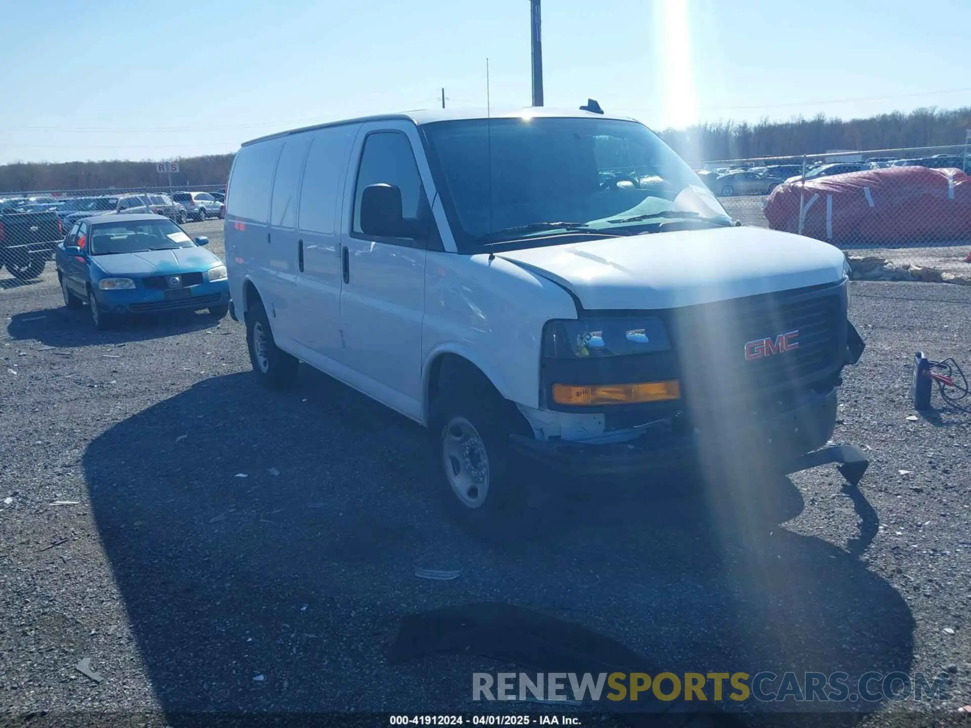 1 fotografías del automóvil dañado 1GTW7AF71R1289106 GMC SAVANA CARGO 2024