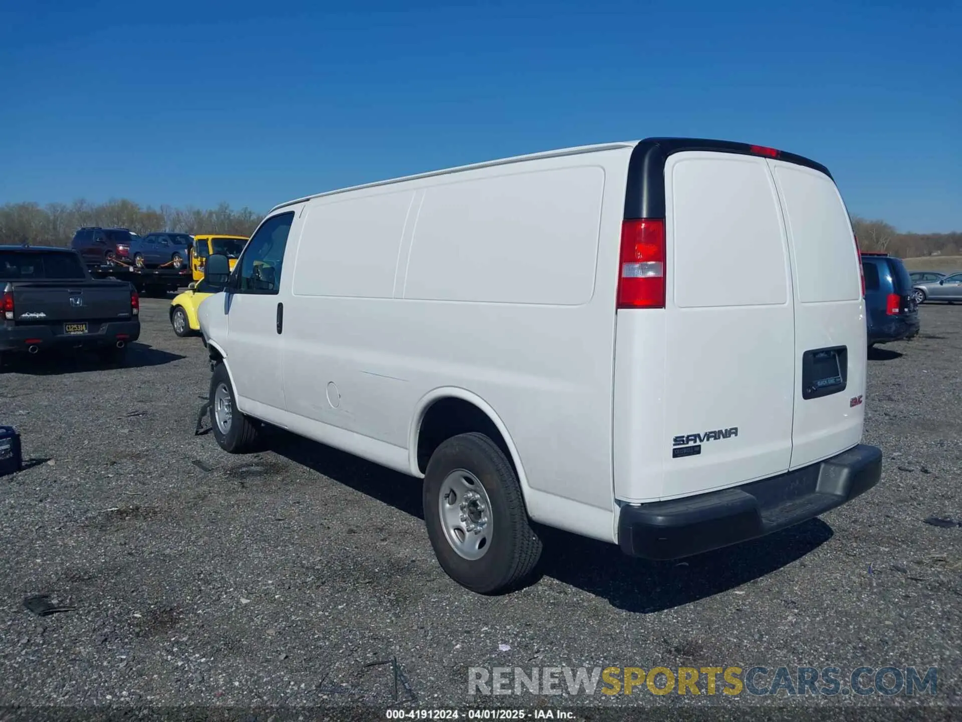 3 fotografías del automóvil dañado 1GTW7AF71R1289106 GMC SAVANA CARGO 2024