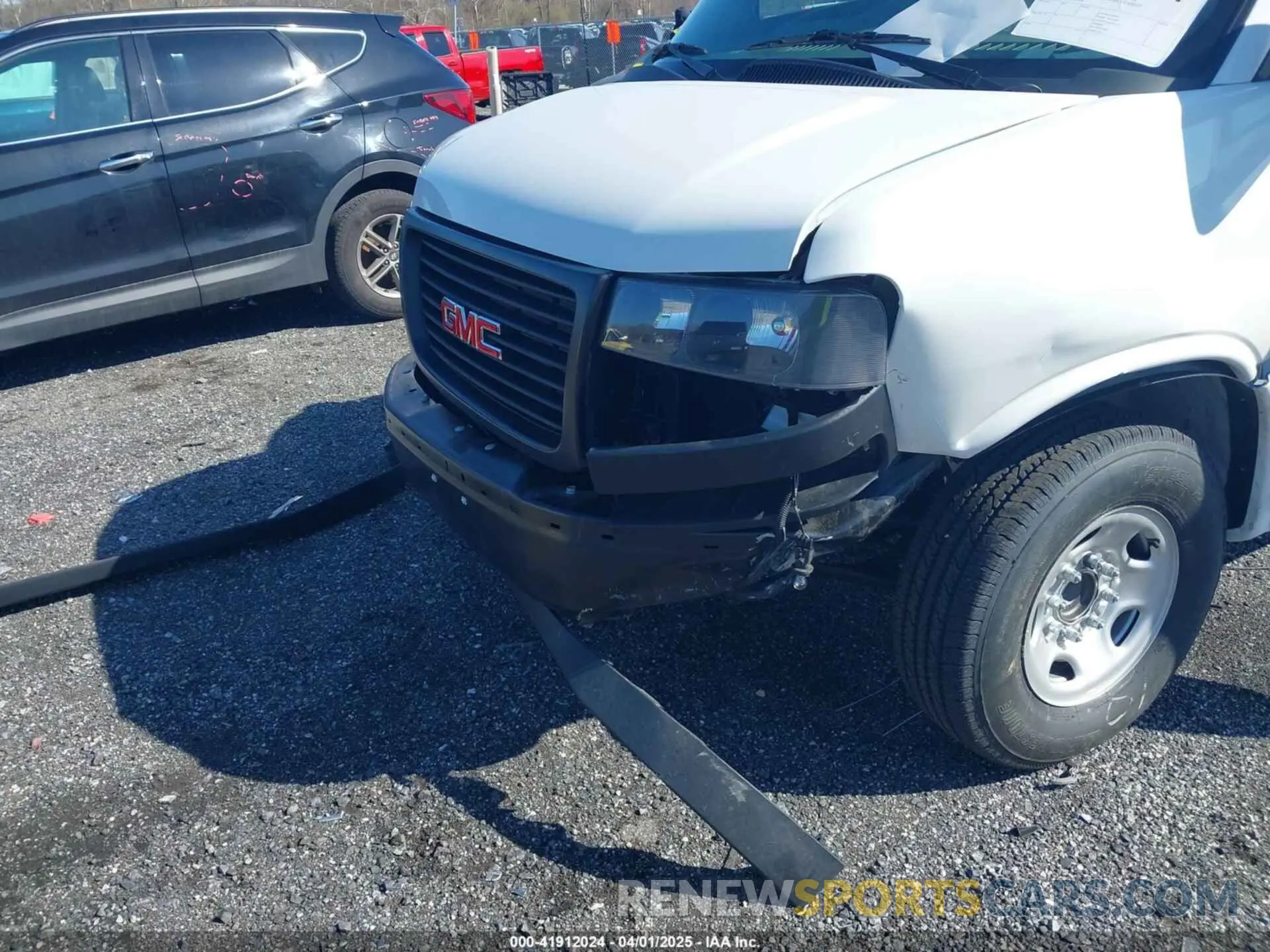 6 fotografías del automóvil dañado 1GTW7AF71R1289106 GMC SAVANA CARGO 2024