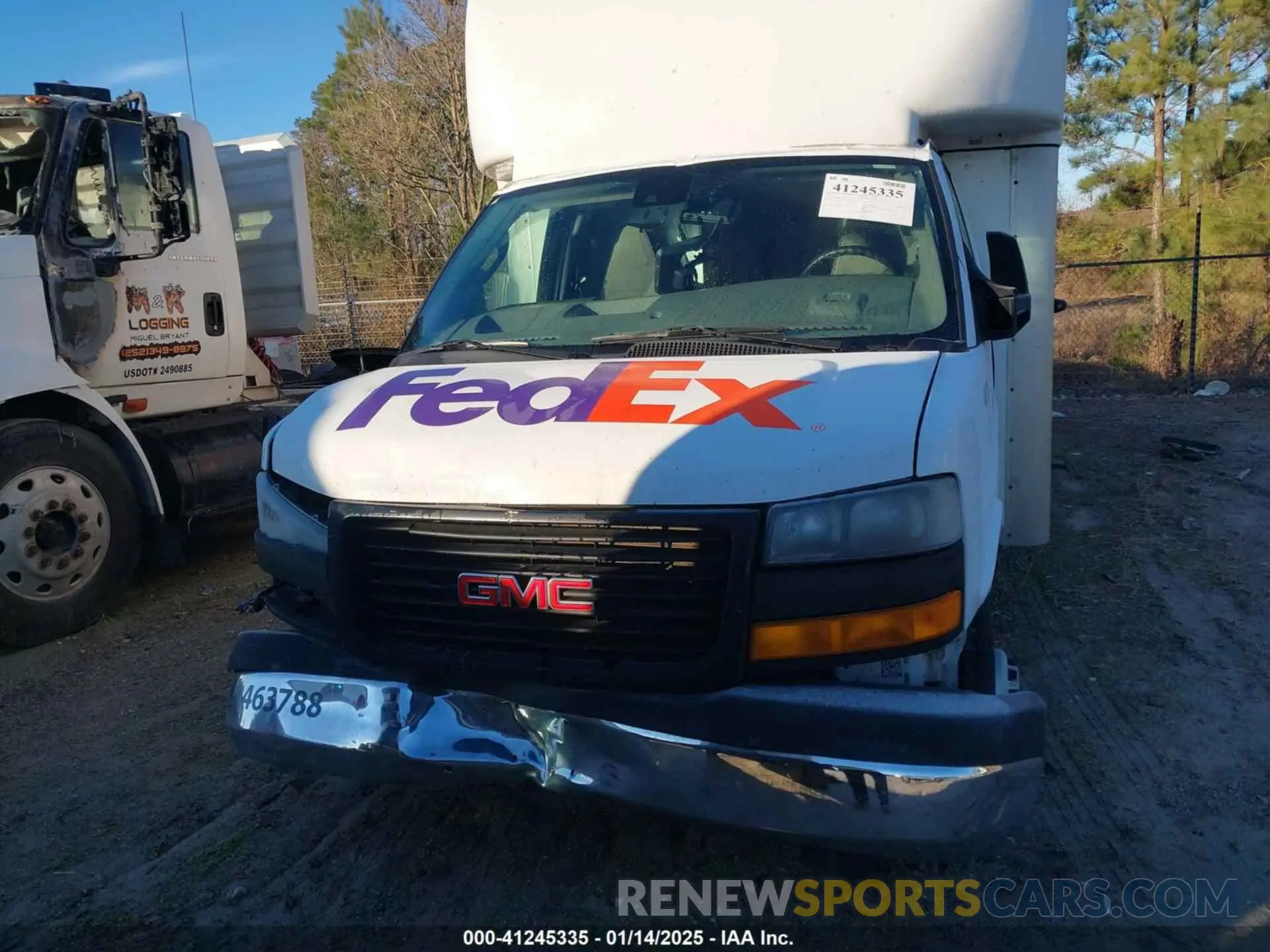 12 fotografías del automóvil dañado 7GZ67VC72MN001738 GMC SAVANA CUTAWAY 4500 2021