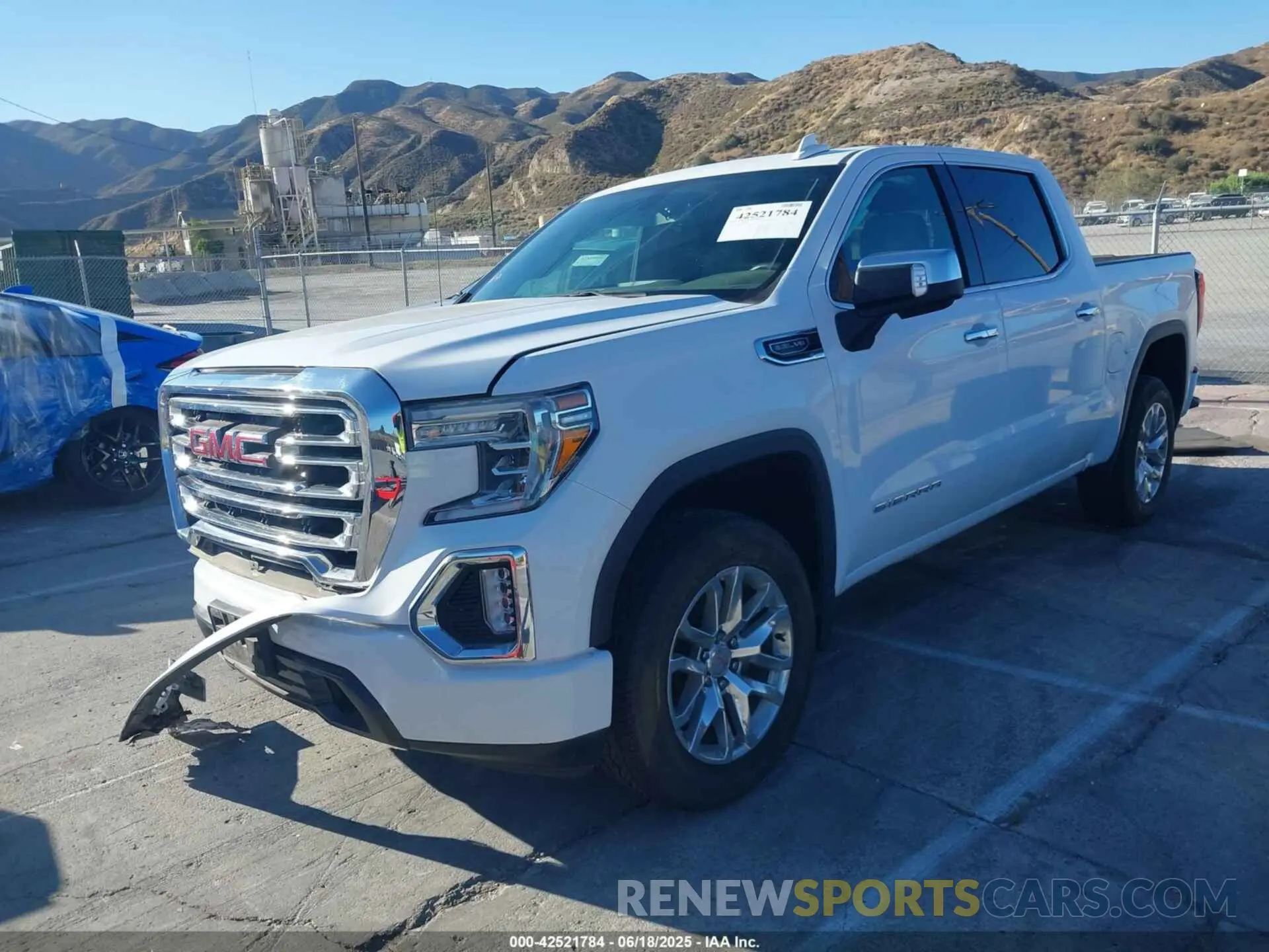 2 fotografías del automóvil dañado 1GTP8DED0KZ113004 GMC SIERRA 1500 2019