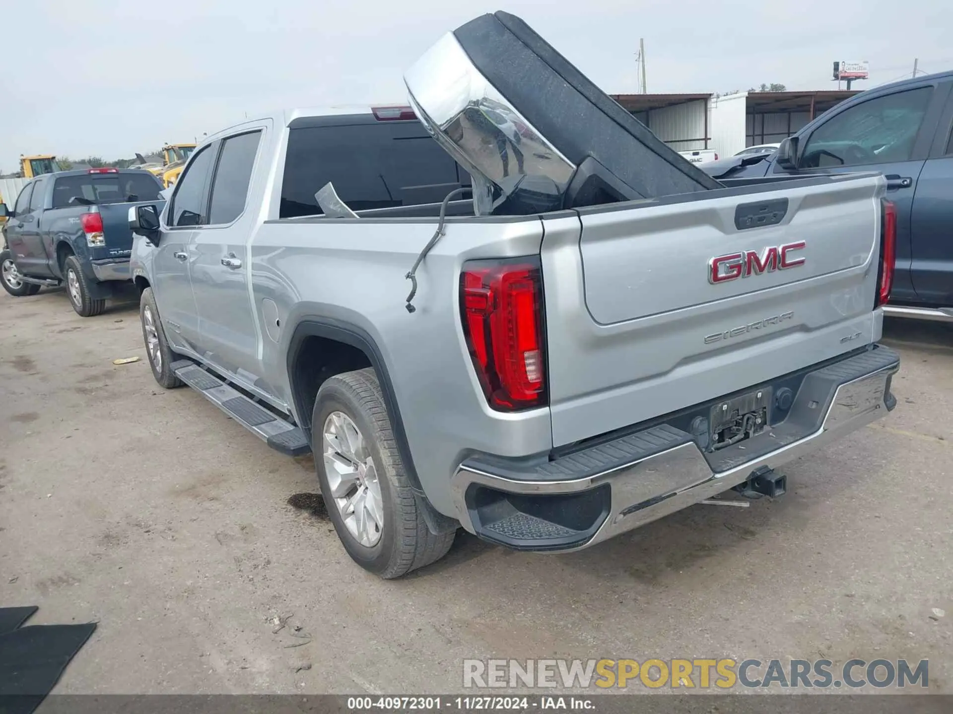 3 fotografías del automóvil dañado 1GTP8DED1KZ116381 GMC SIERRA 1500 2019