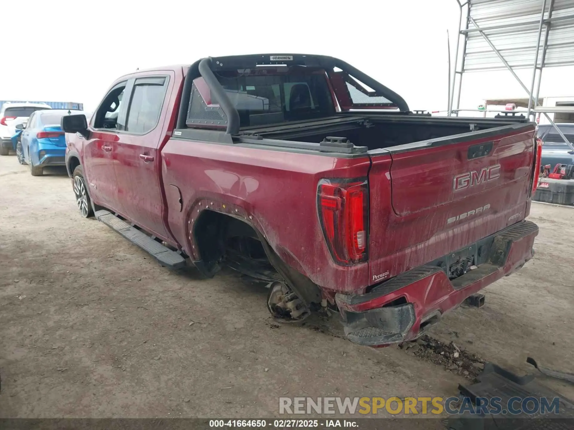 3 fotografías del automóvil dañado 1GTP9EED2KZ210868 GMC SIERRA 1500 2019