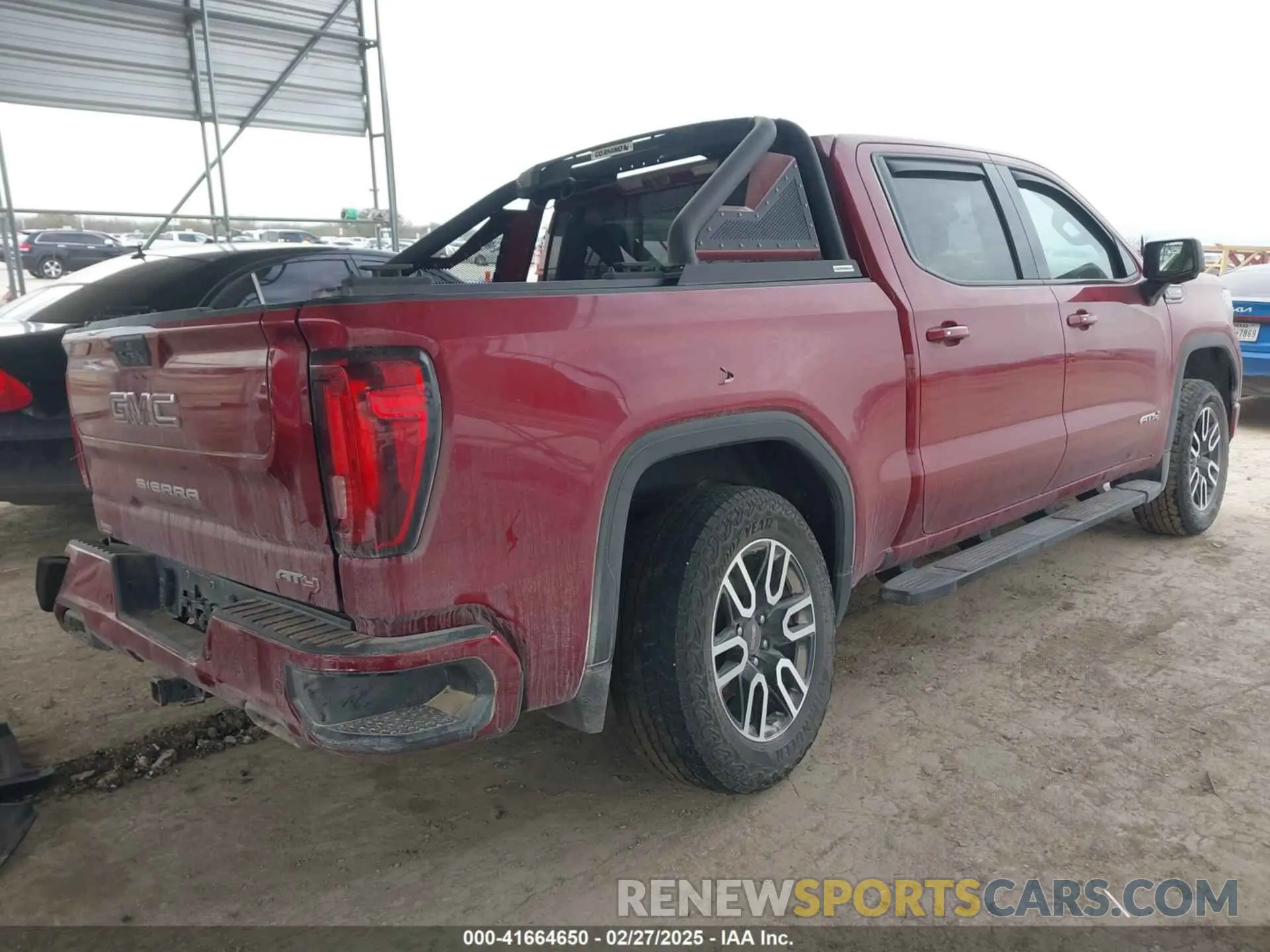 4 fotografías del automóvil dañado 1GTP9EED2KZ210868 GMC SIERRA 1500 2019