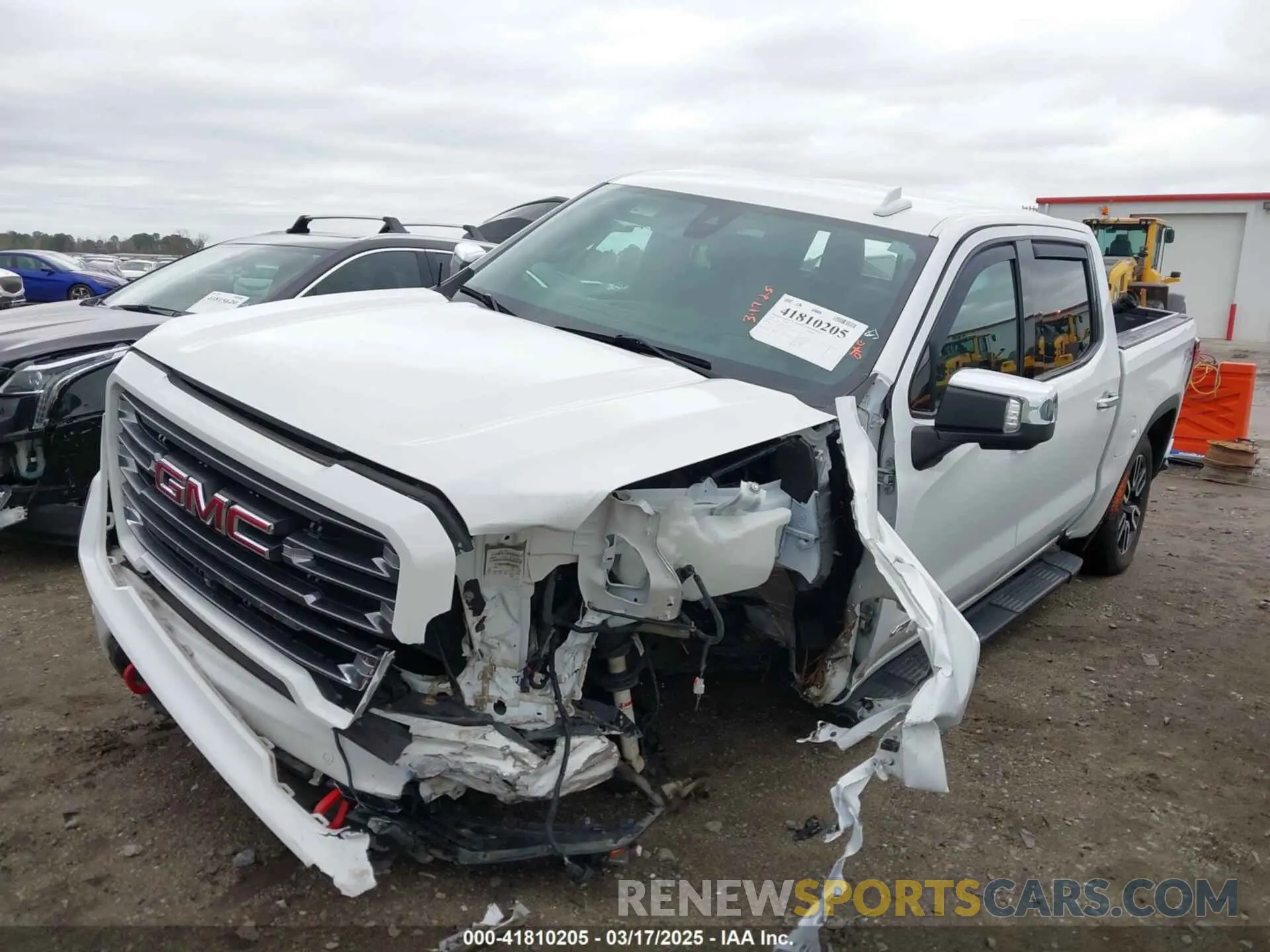 2 fotografías del automóvil dañado 1GTP9EED8KZ356949 GMC SIERRA 1500 2019