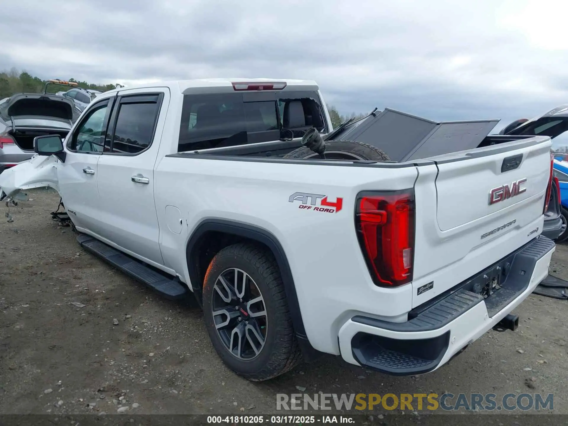 3 fotografías del automóvil dañado 1GTP9EED8KZ356949 GMC SIERRA 1500 2019