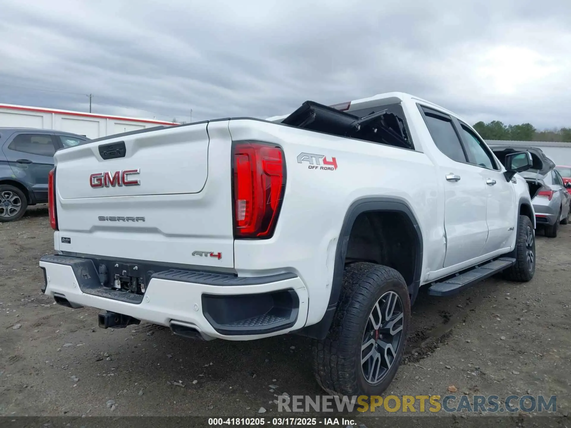 4 fotografías del automóvil dañado 1GTP9EED8KZ356949 GMC SIERRA 1500 2019