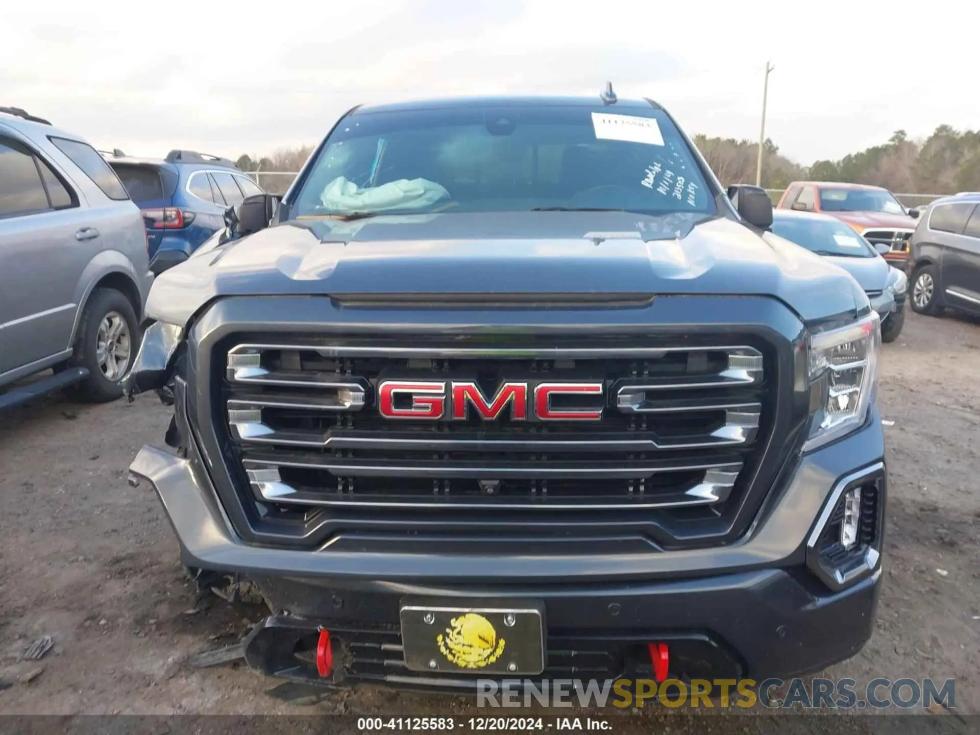 11 fotografías del automóvil dañado 1GTP9EEL0KZ213503 GMC SIERRA 1500 2019