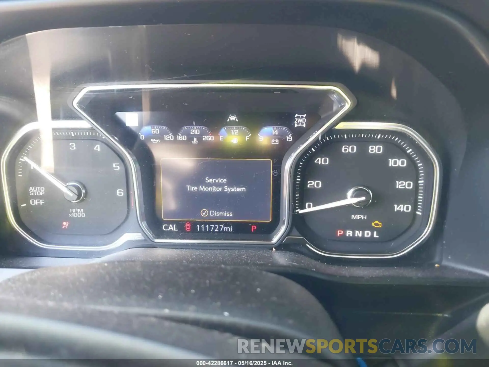 7 fotografías del automóvil dañado 1GTP9EEL1KZ232898 GMC SIERRA 1500 2019