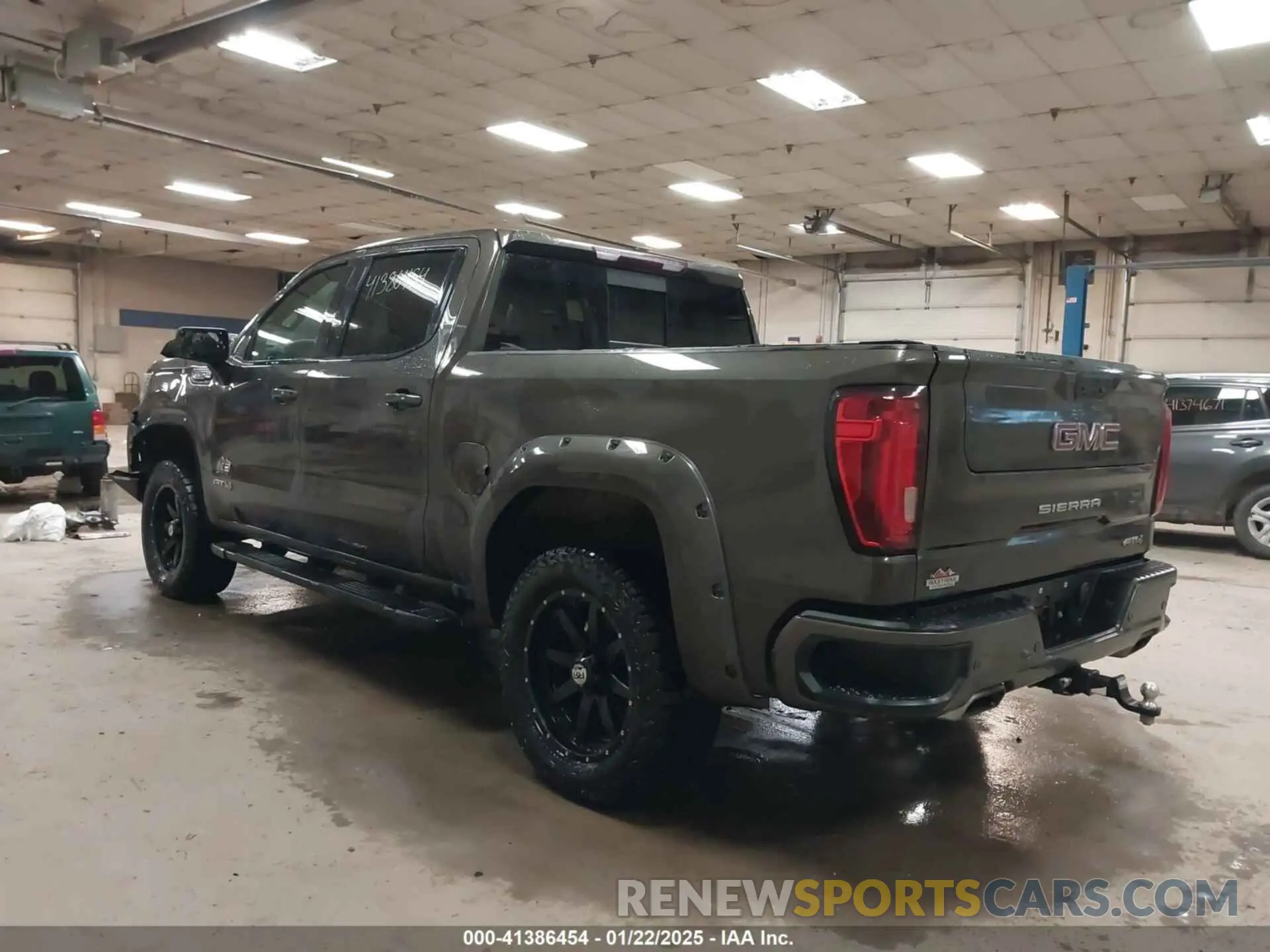 3 fotografías del automóvil dañado 1GTP9EEL9KZ287986 GMC SIERRA 1500 2019