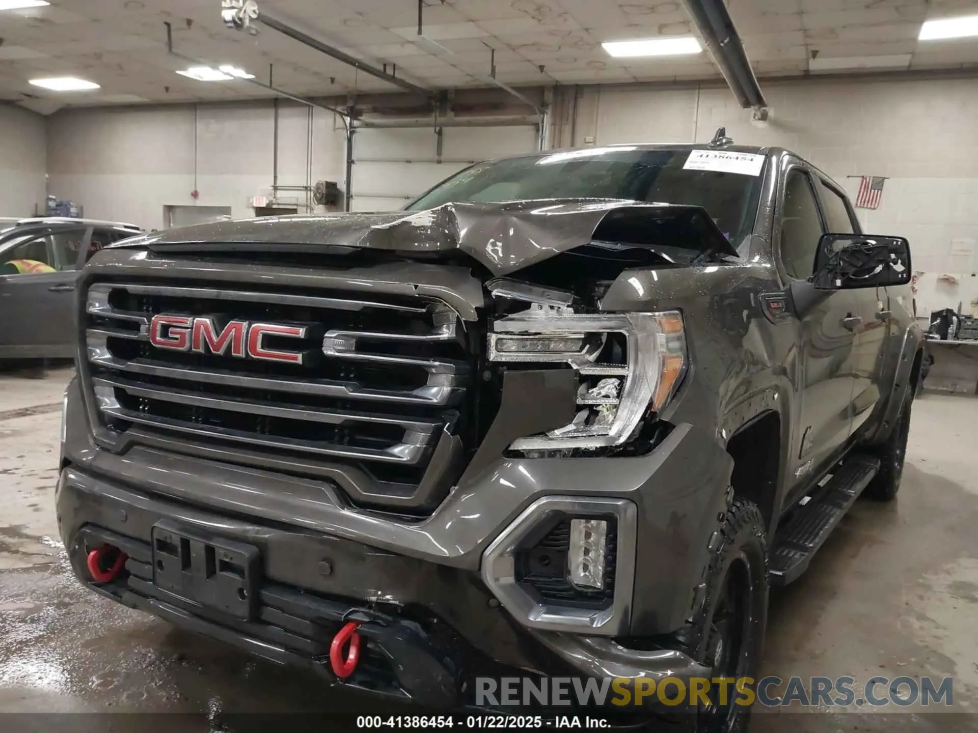 6 fotografías del automóvil dañado 1GTP9EEL9KZ287986 GMC SIERRA 1500 2019