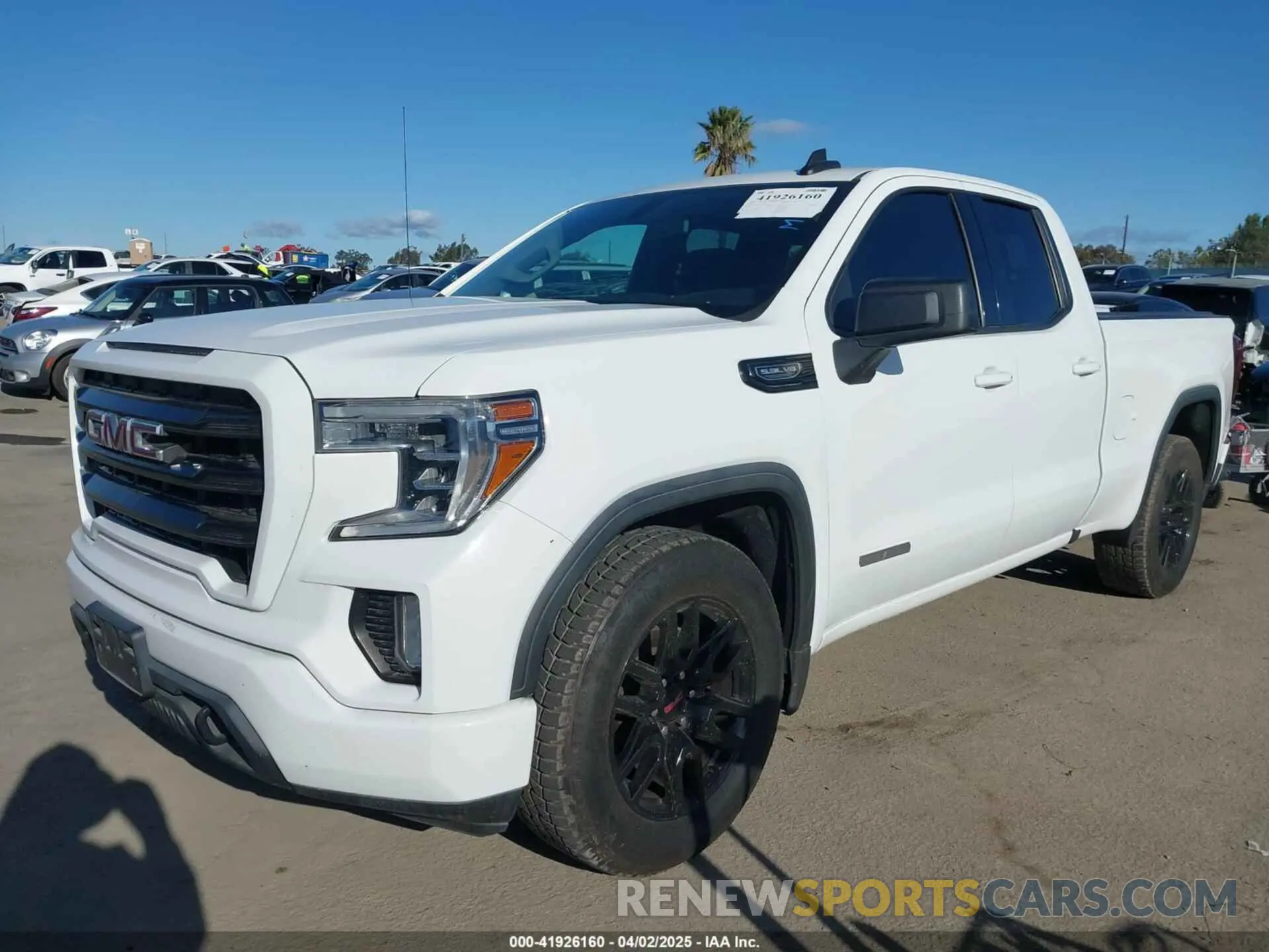 2 fotografías del automóvil dañado 1GTR8CED9KZ221253 GMC SIERRA 1500 2019