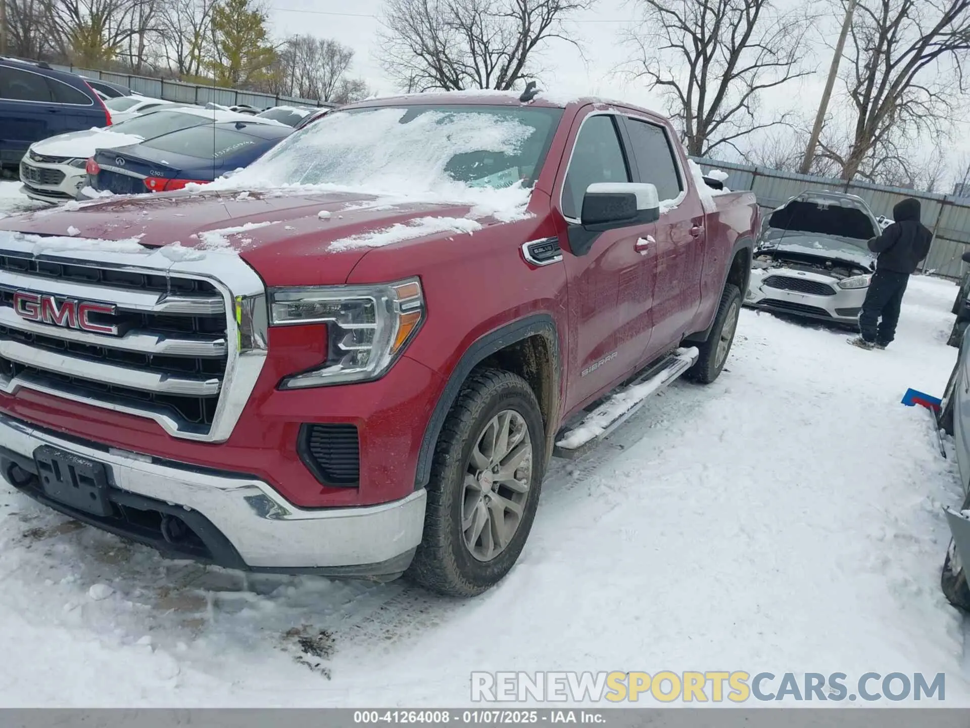 2 fotografías del automóvil dañado 1GTU9BED3KZ278758 GMC SIERRA 1500 2019