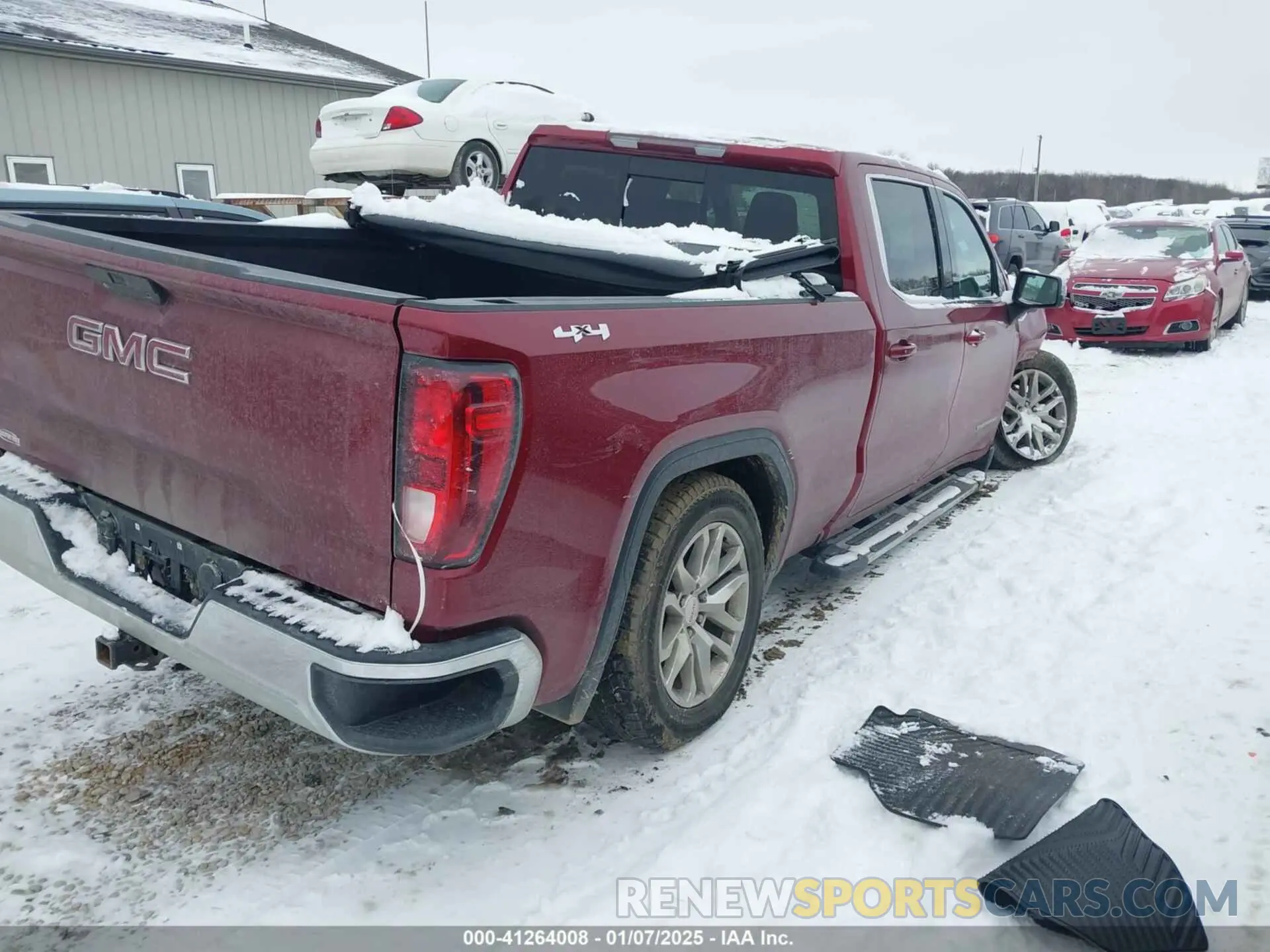 4 fotografías del automóvil dañado 1GTU9BED3KZ278758 GMC SIERRA 1500 2019