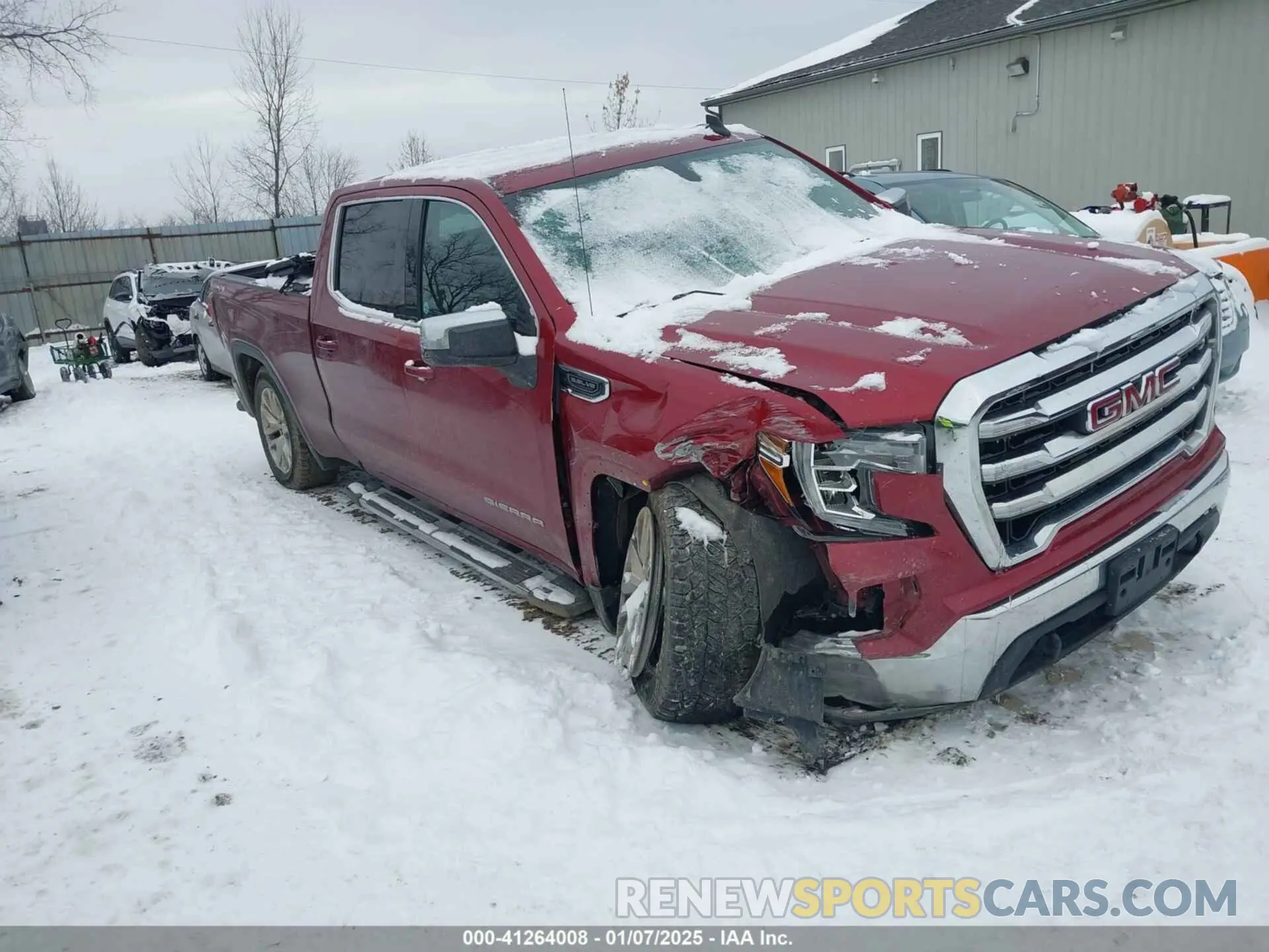 6 fotografías del automóvil dañado 1GTU9BED3KZ278758 GMC SIERRA 1500 2019