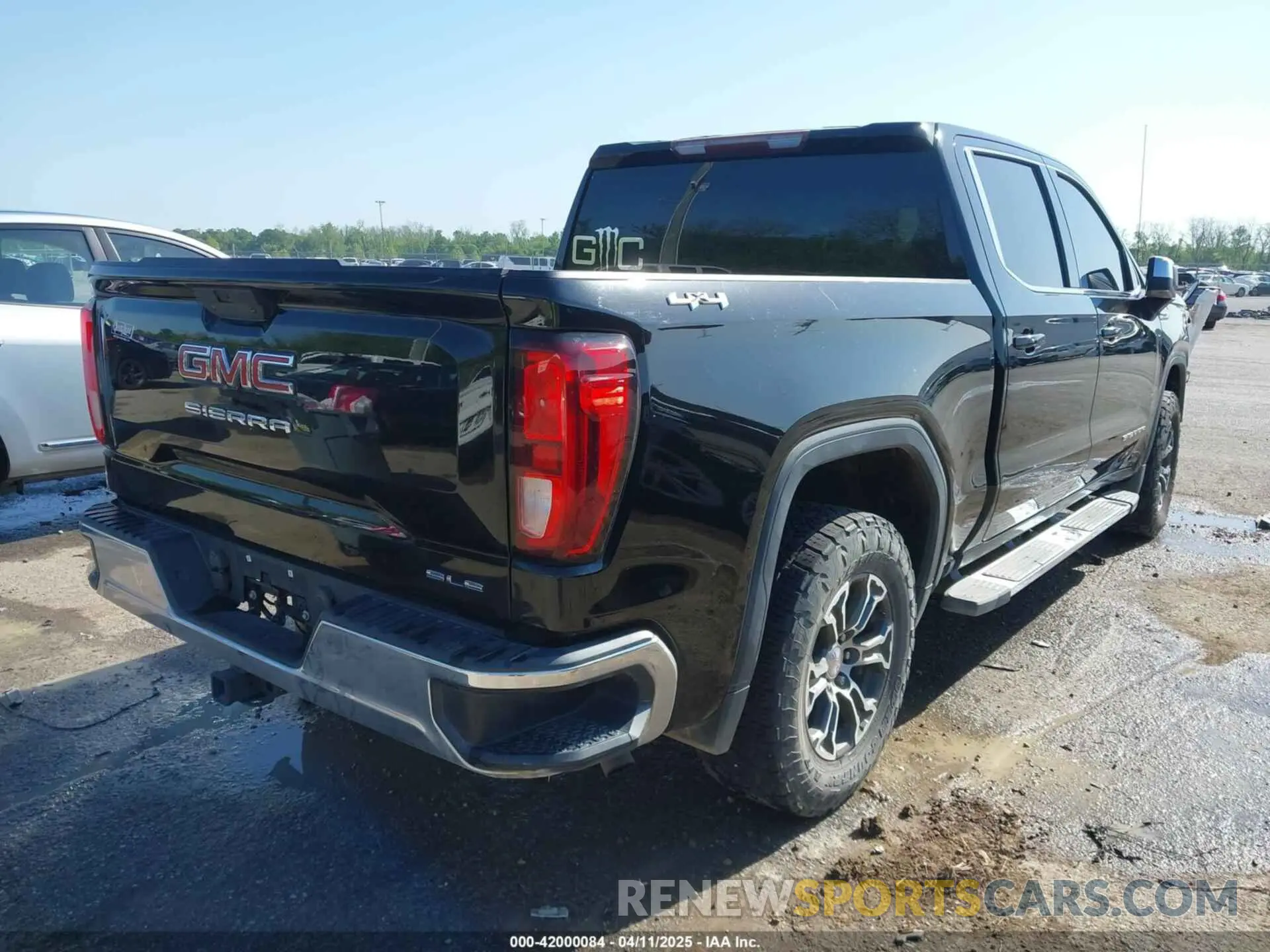 4 fotografías del automóvil dañado 1GTU9BEDXKZ204916 GMC SIERRA 1500 2019