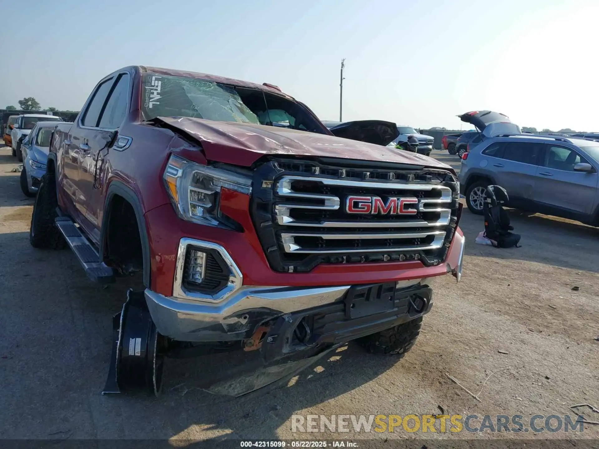 1 fotografías del automóvil dañado 1GTU9DED2KZ210981 GMC SIERRA 1500 2019