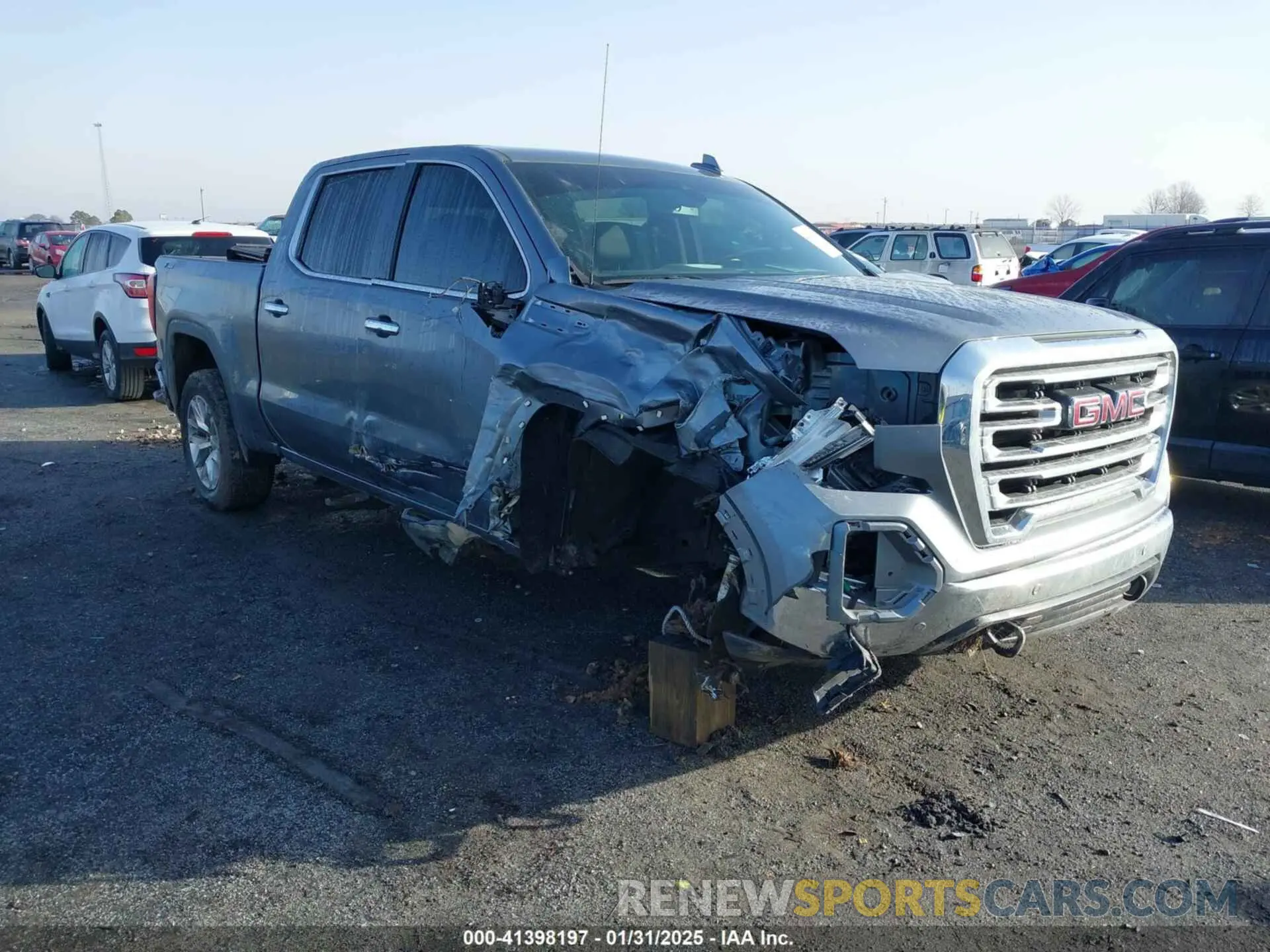 1 fotografías del automóvil dañado 1GTU9DED3KZ240314 GMC SIERRA 1500 2019