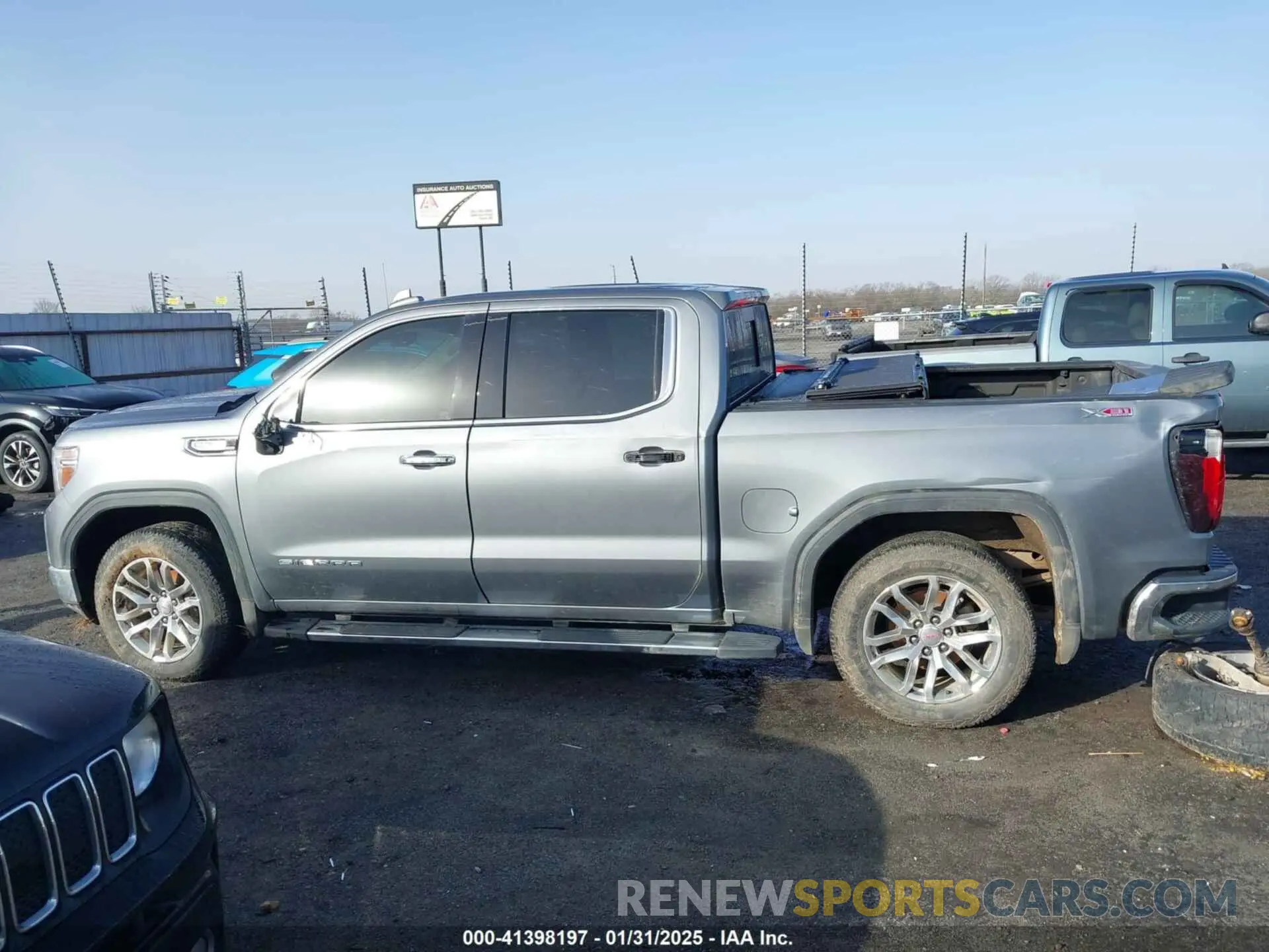 14 fotografías del automóvil dañado 1GTU9DED3KZ240314 GMC SIERRA 1500 2019