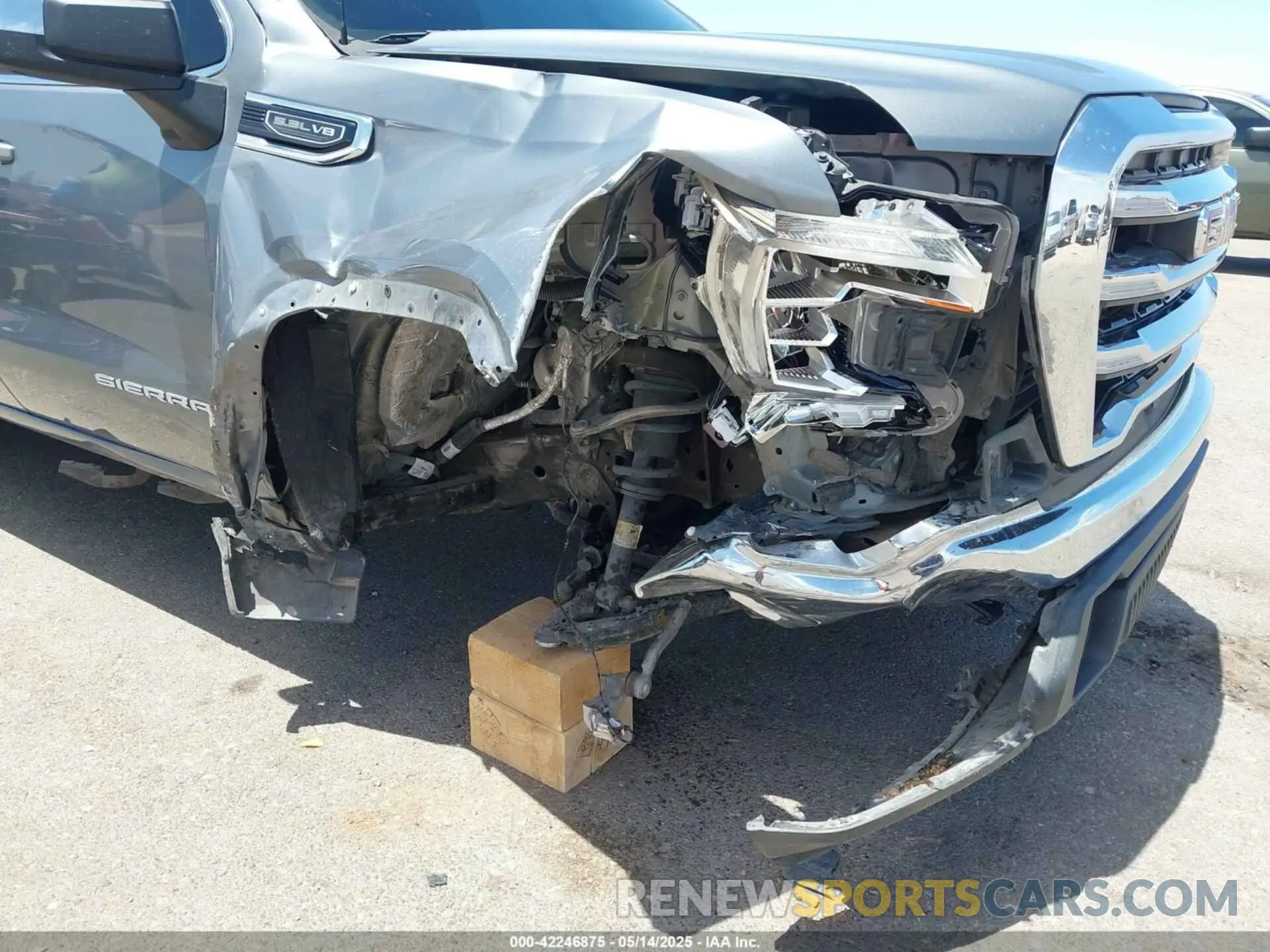 6 fotografías del automóvil dañado 3GTP8BED3KG240124 GMC SIERRA 1500 2019